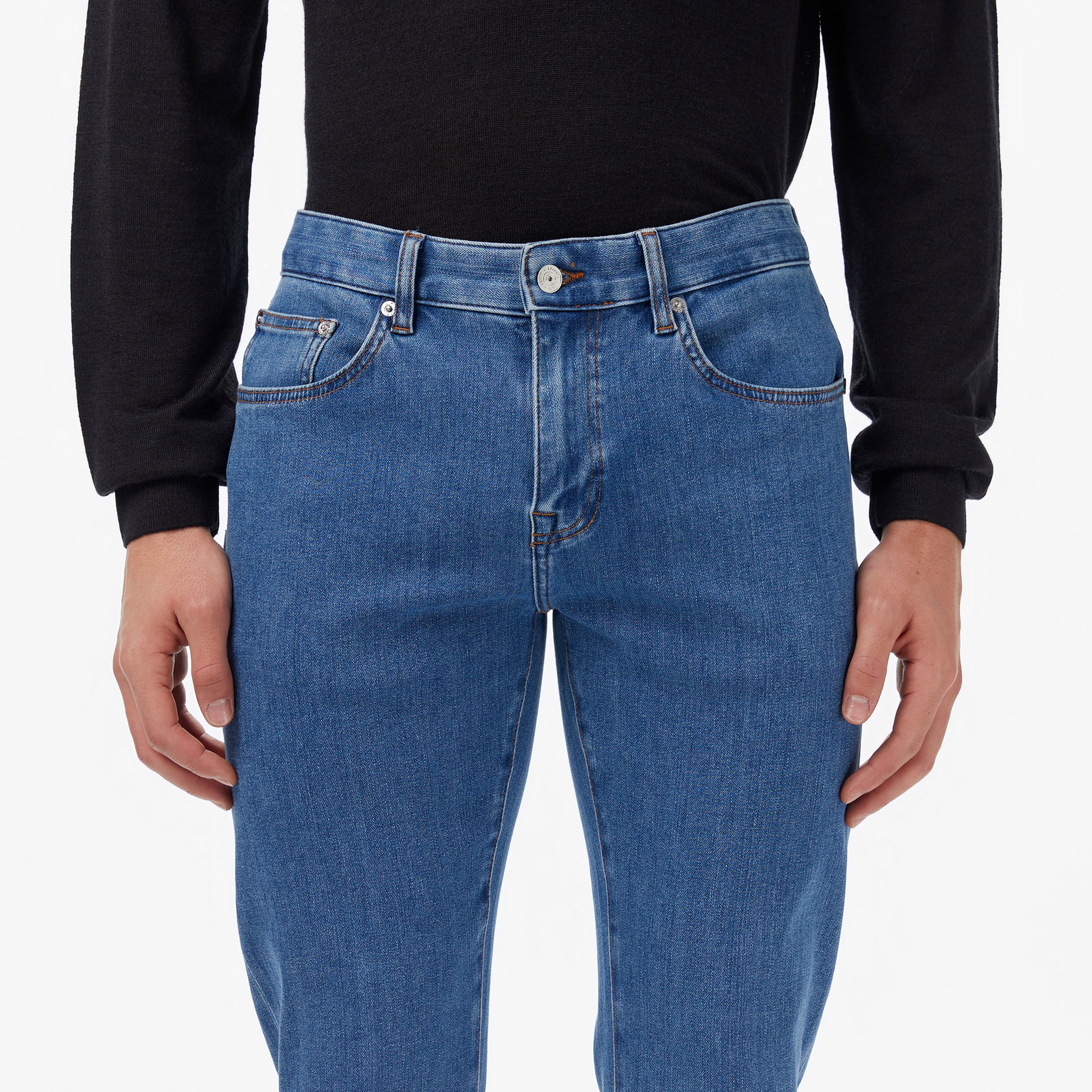 Erkek Mavi Jean Pantolon