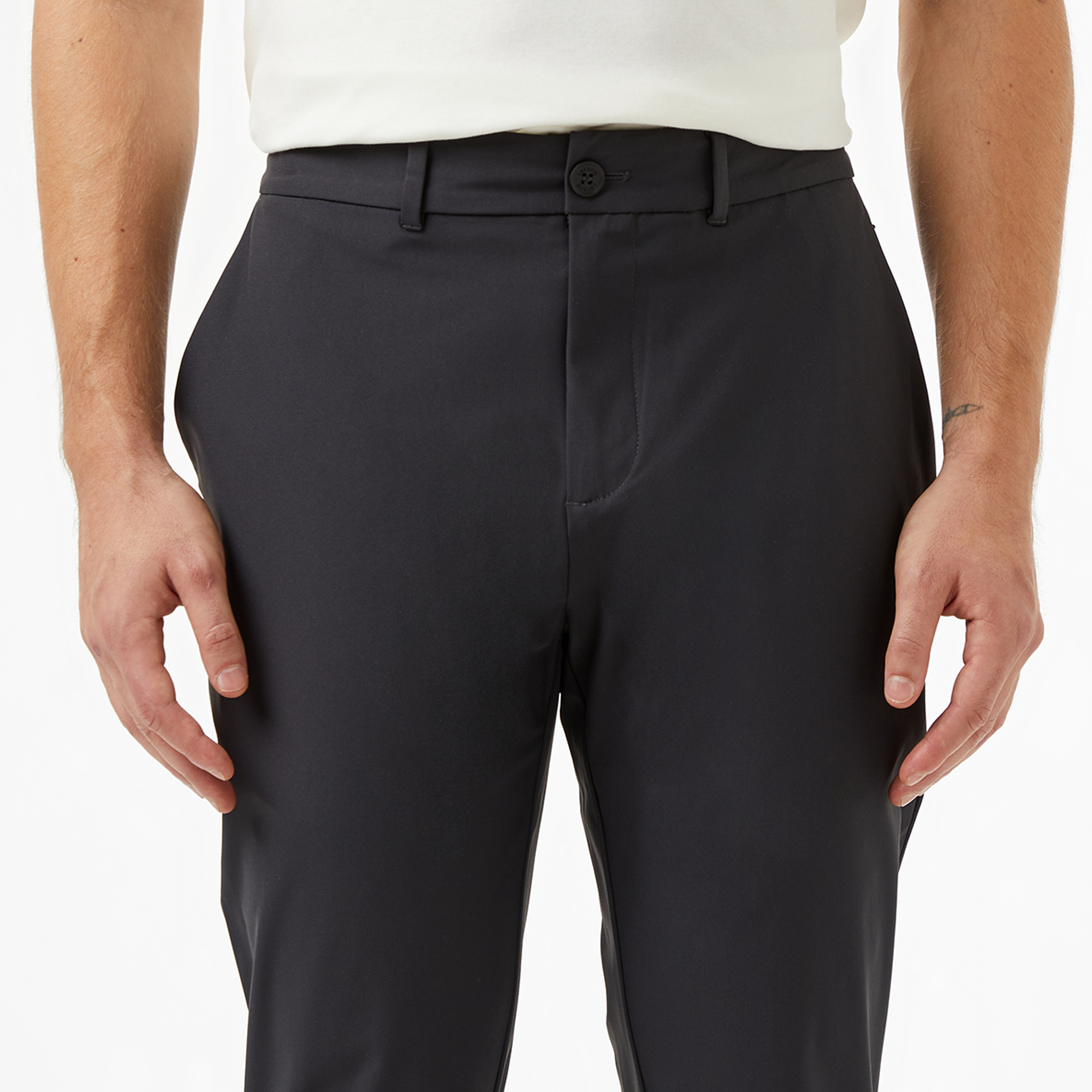 Erkek Slim Fit Gri Pantolon