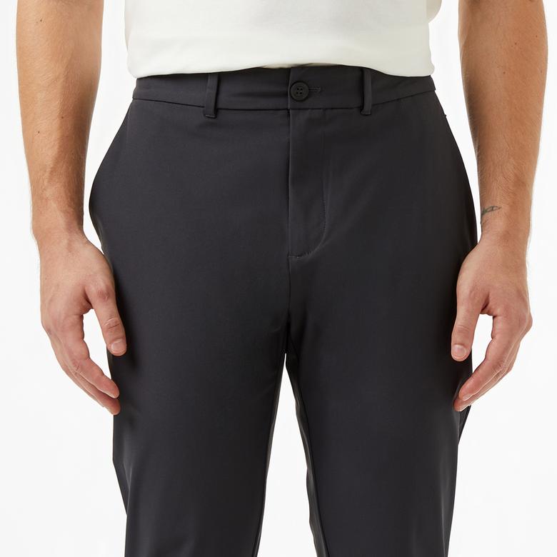 Erkek Slim Fit Gri Pantolon