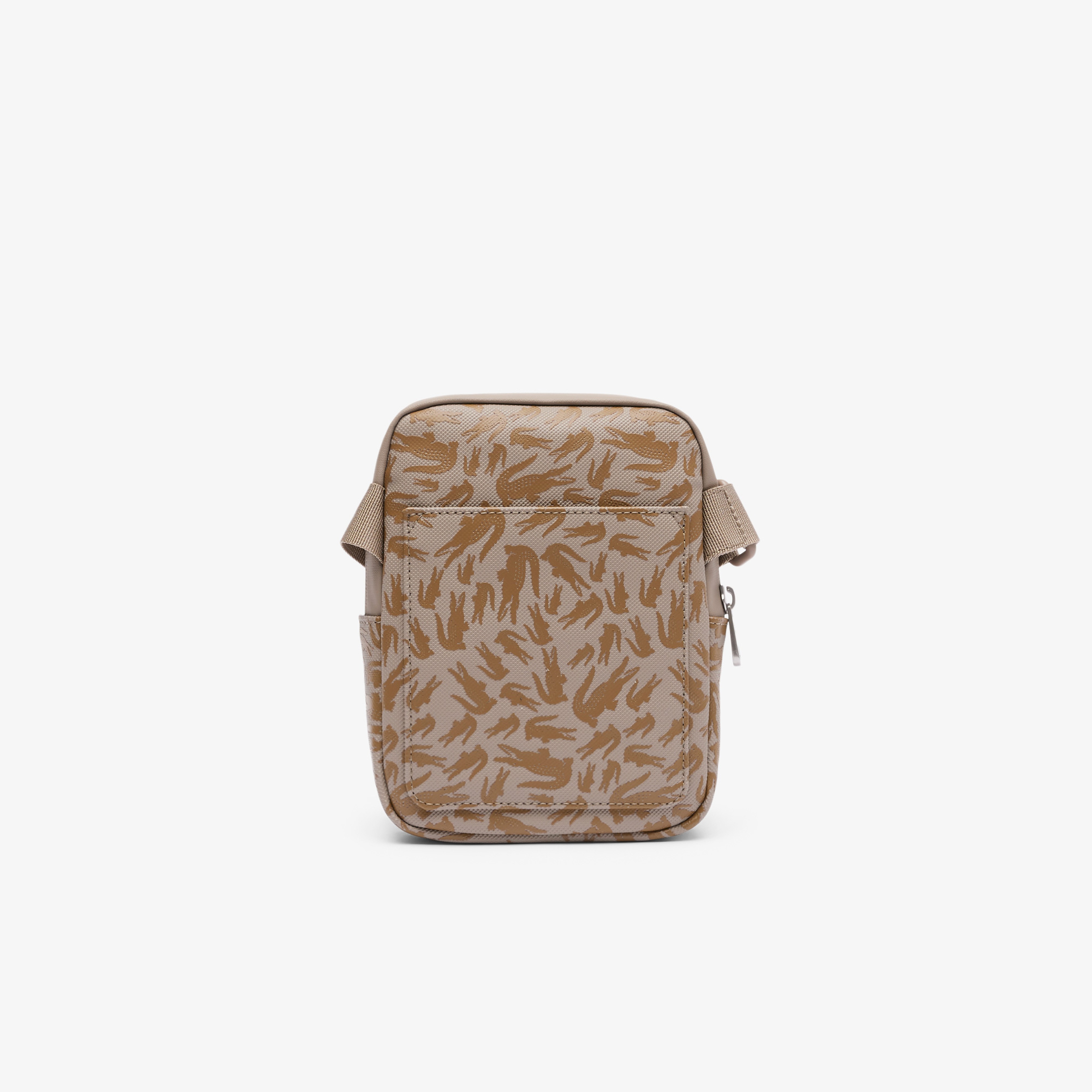 Lacoste Erkek Monogram Bej Postacı Çantası