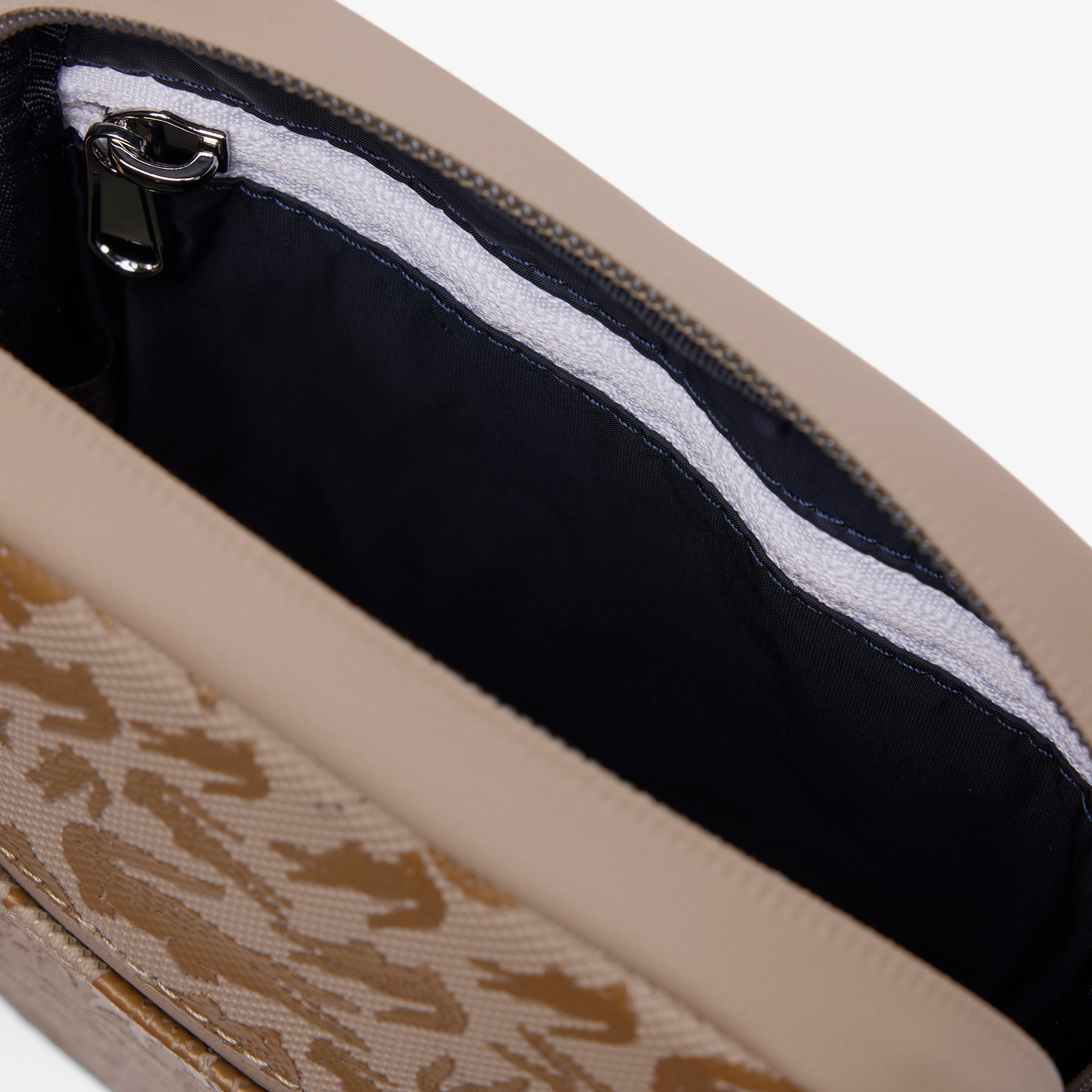 Lacoste Erkek Monogram Bej Postacı Çantası