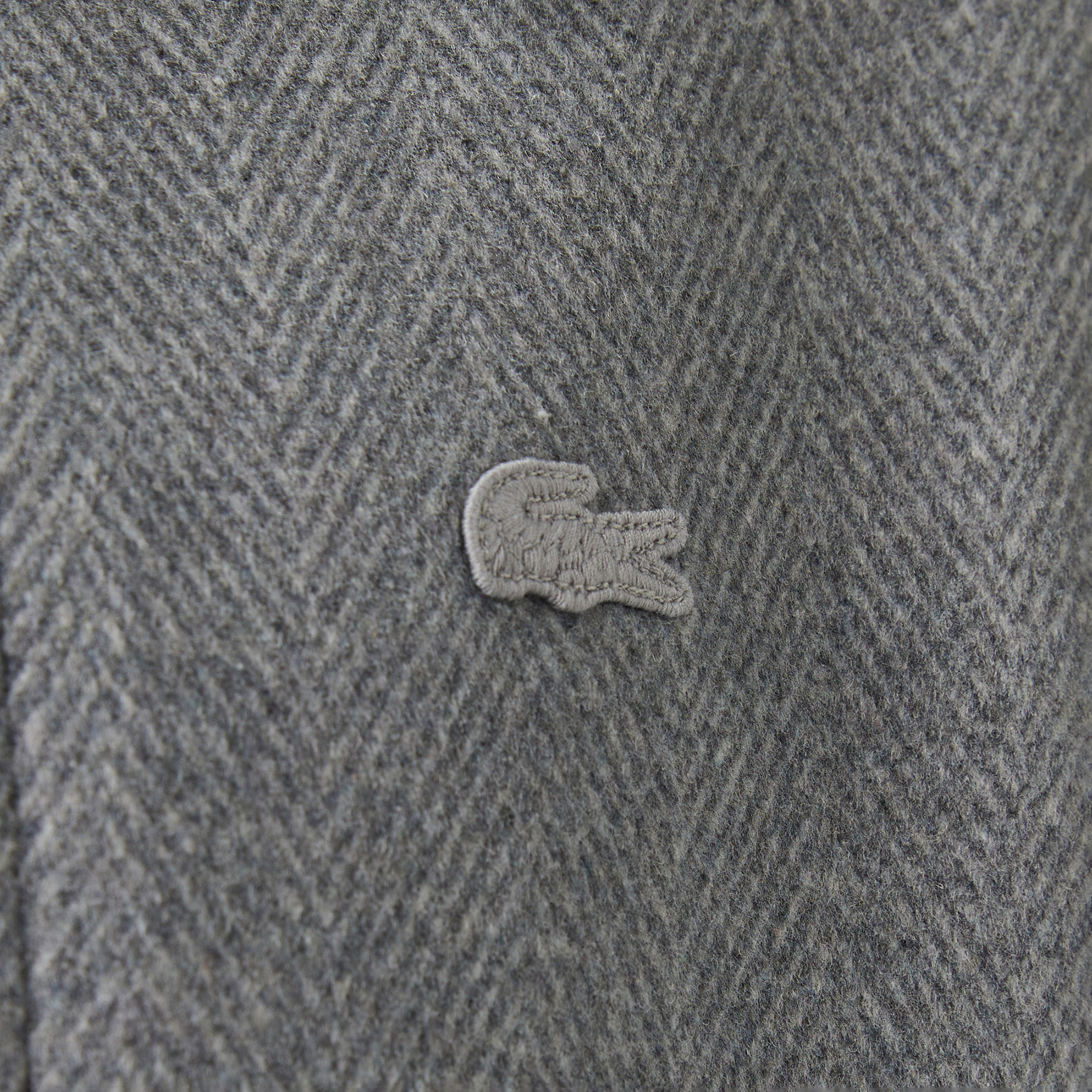 Lacoste Erkek Regular Fit Gri Mont