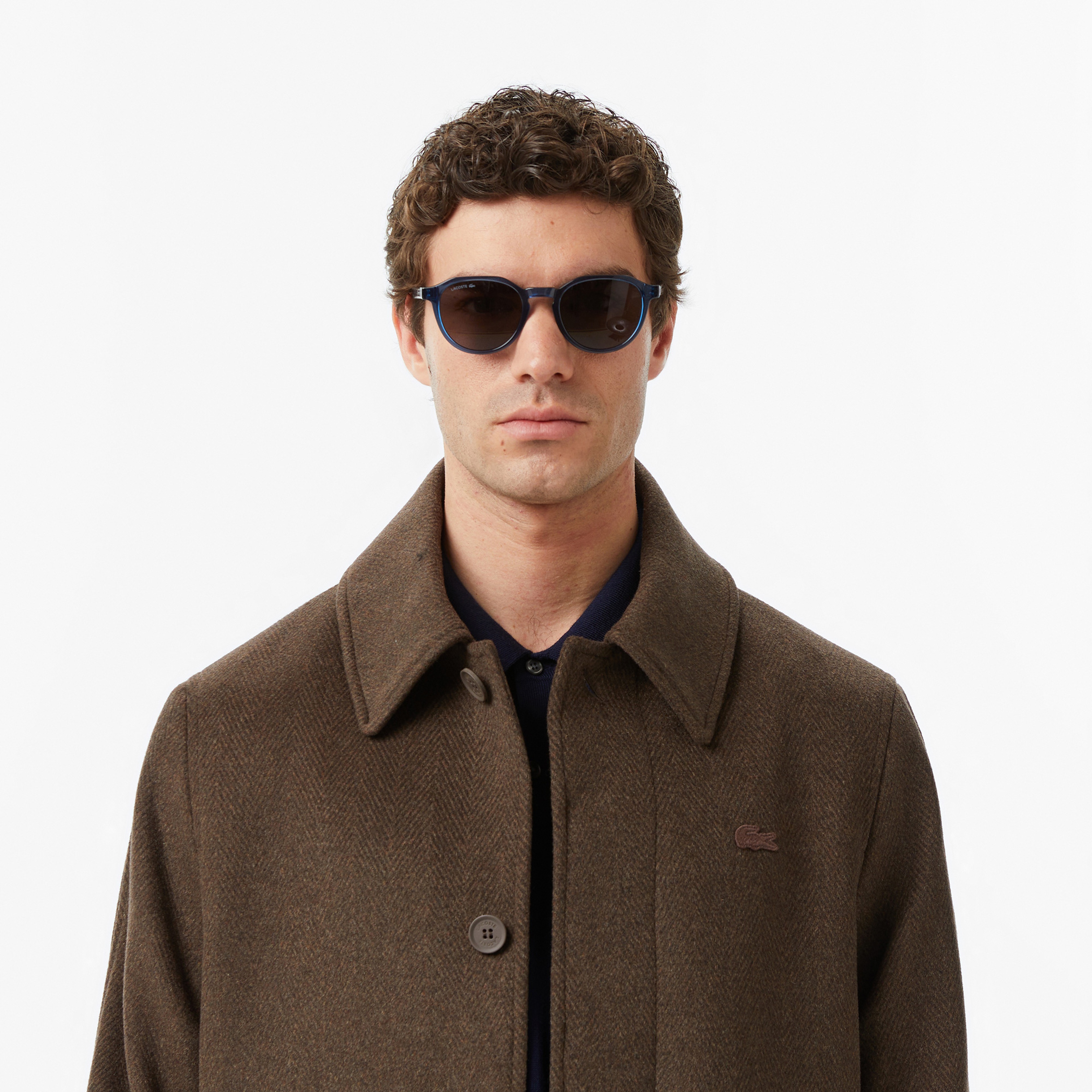 Lacoste Erkek Regular Fit Kahverengi Mont
