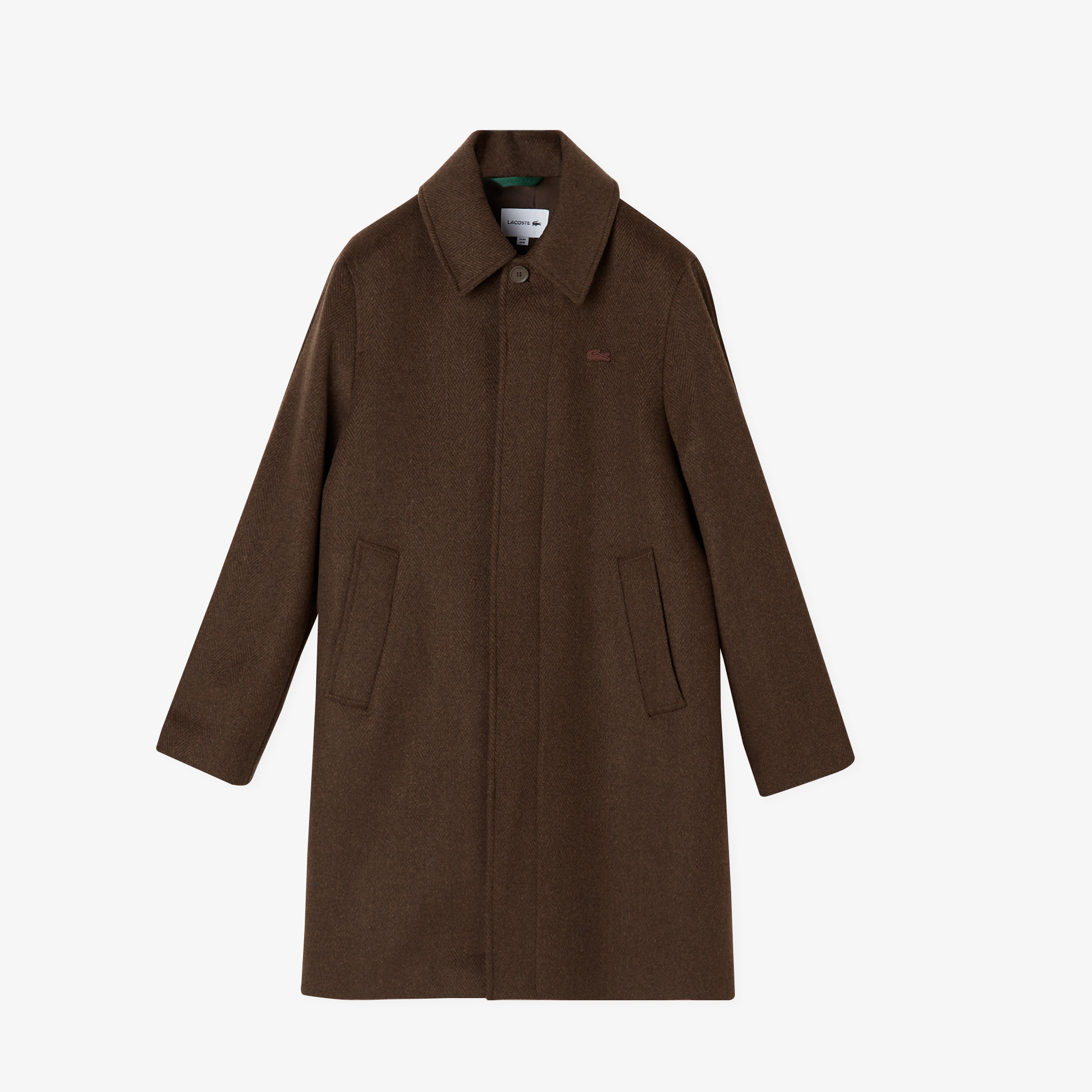 Lacoste Erkek Regular Fit Kahverengi Mont