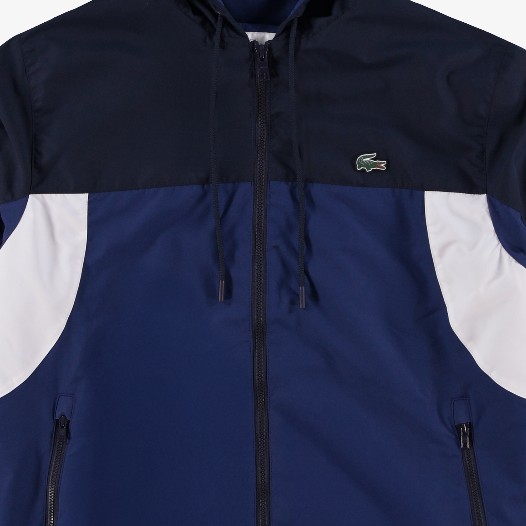 Lacoste Erkek Regular Fit Fermuarlı Renk Bloklu Lacivert Eşofman Takımı