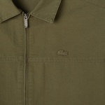 Lacoste Erkek Relaxed Fit Fermuarlı Haki Ceket