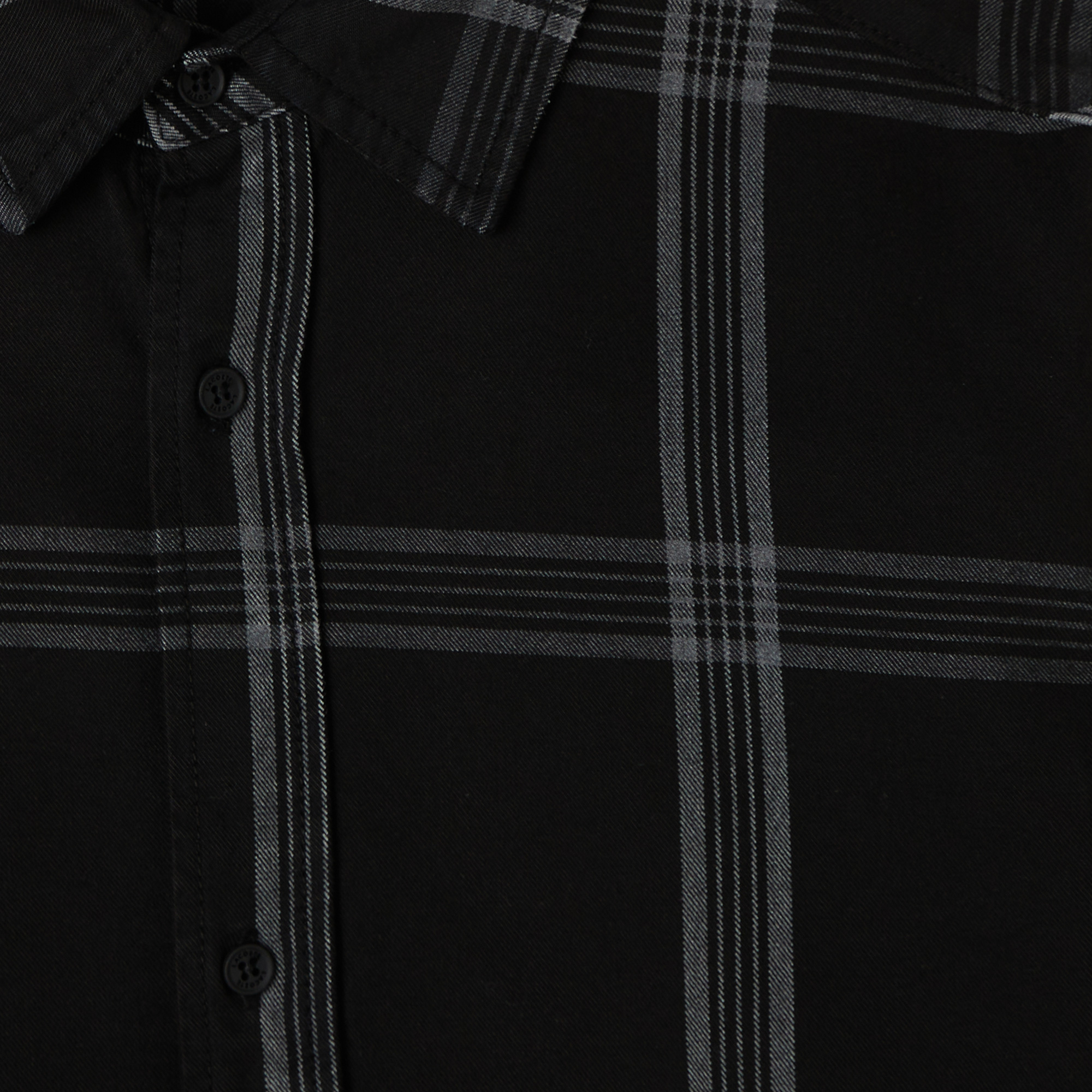 Lacoste Erkek Regular Fit Kareli Siyah Gömlek