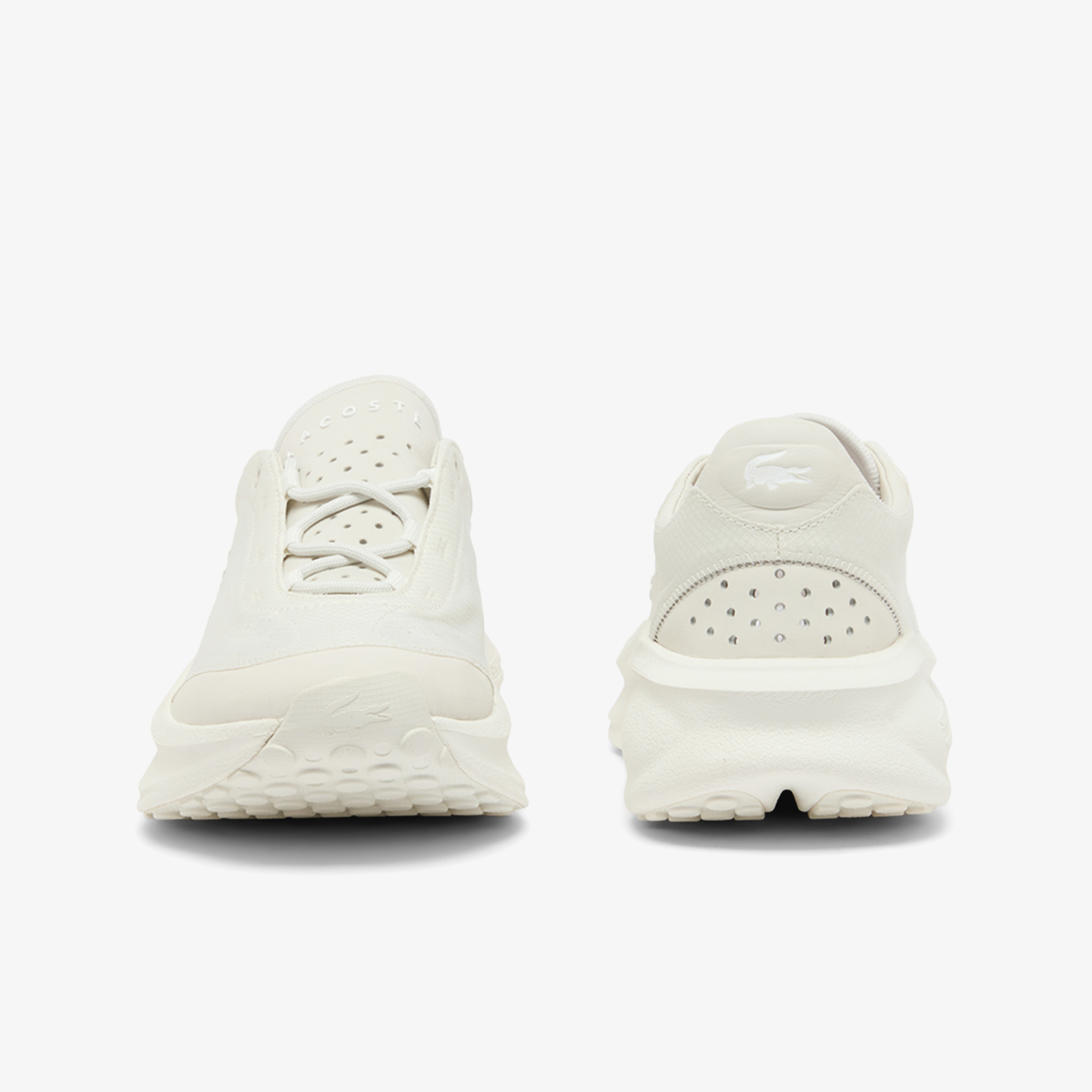 Lacoste Neo Run Active Erkek Krem Sneaker