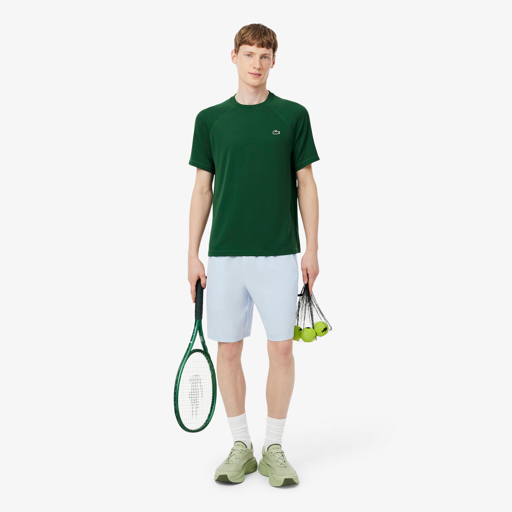 Lacoste Neo Run Active Erkek Yeşil Sneaker