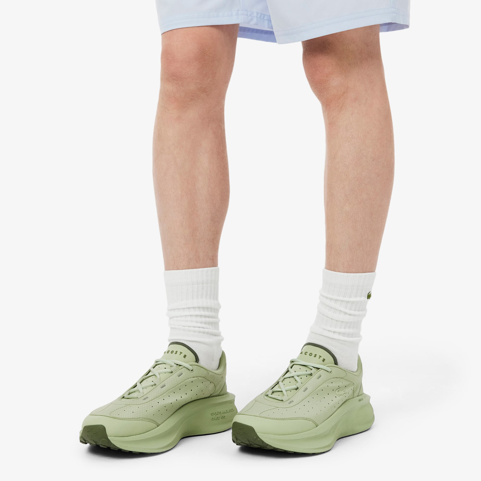 Lacoste Neo Run Active Erkek Yeşil Sneaker