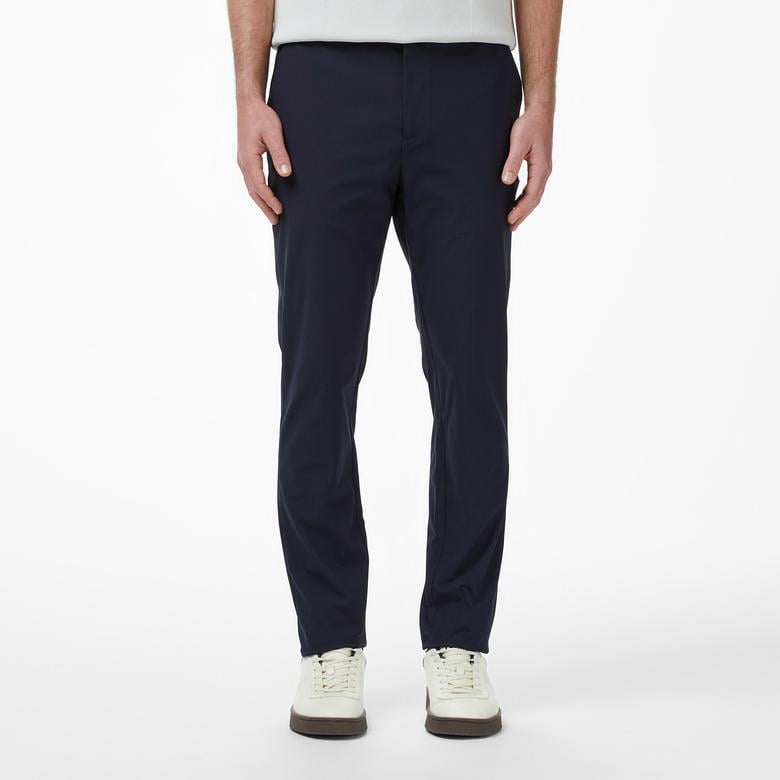 Erkek Slim Fit Lacivert Chino Pantolon