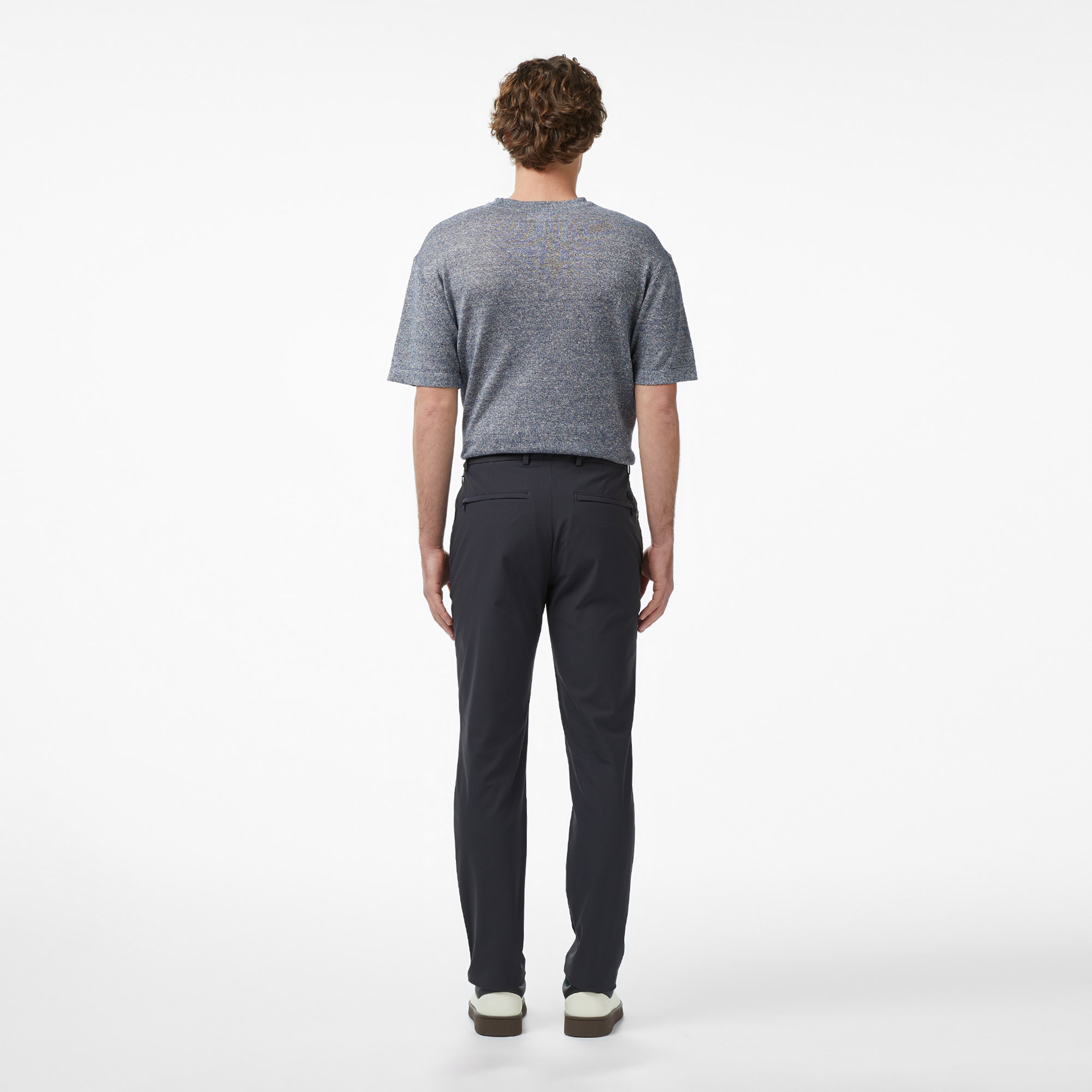 Erkek Slim Fit Gri Chino Pantolon