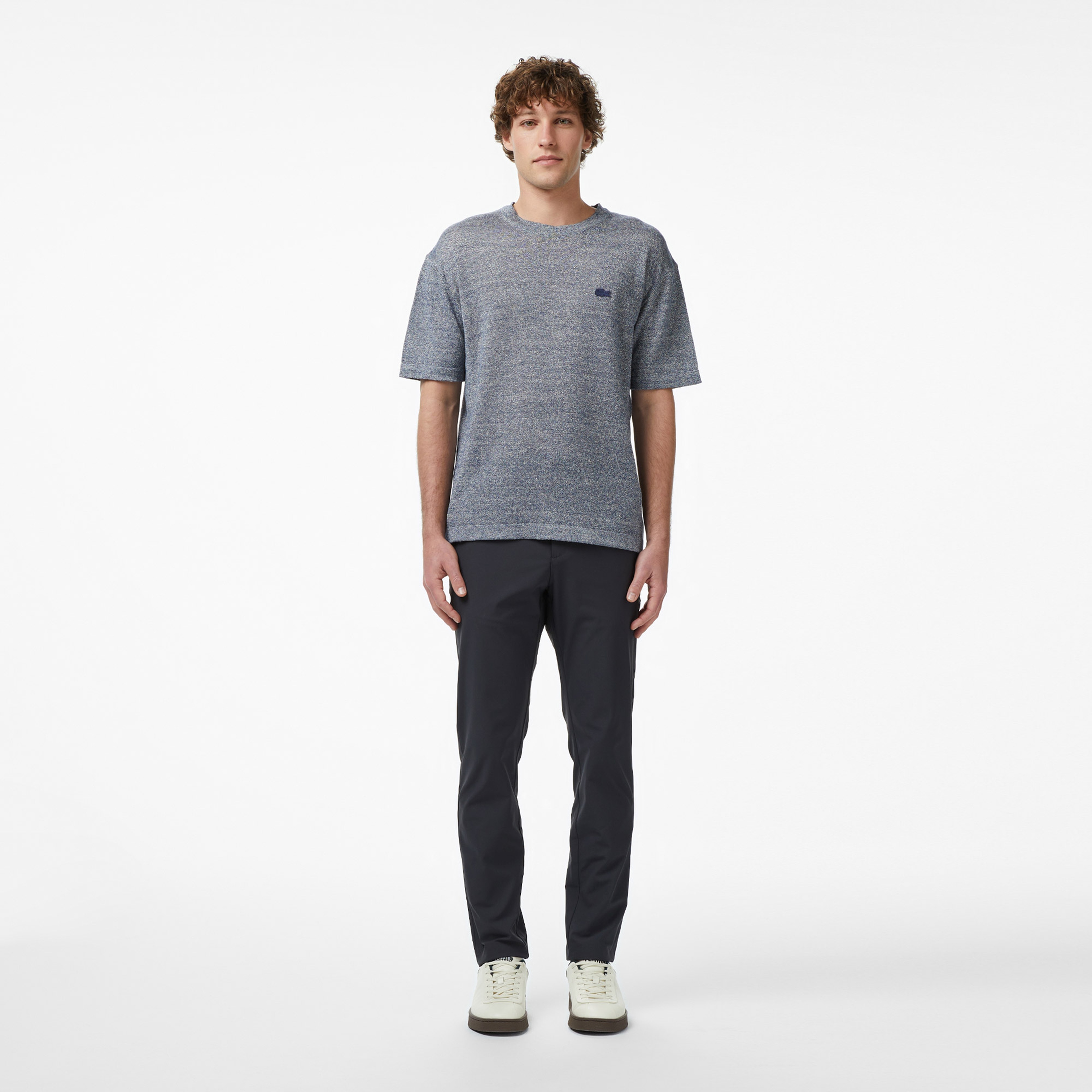 Erkek Slim Fit Gri Chino Pantolon