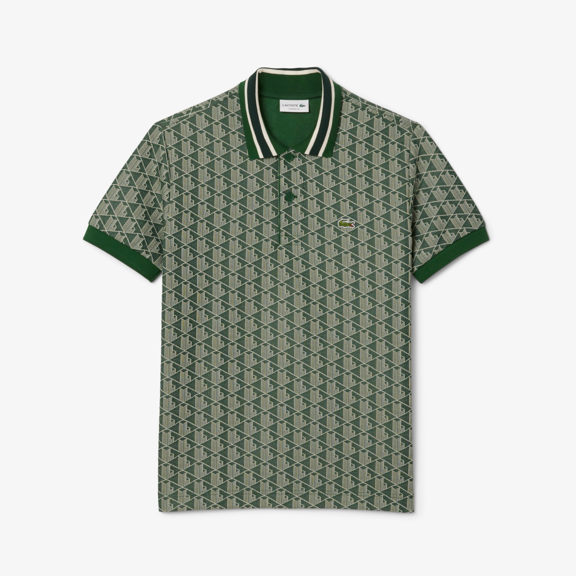 Lacoste Classic Fit Erkek Yeşil Polo