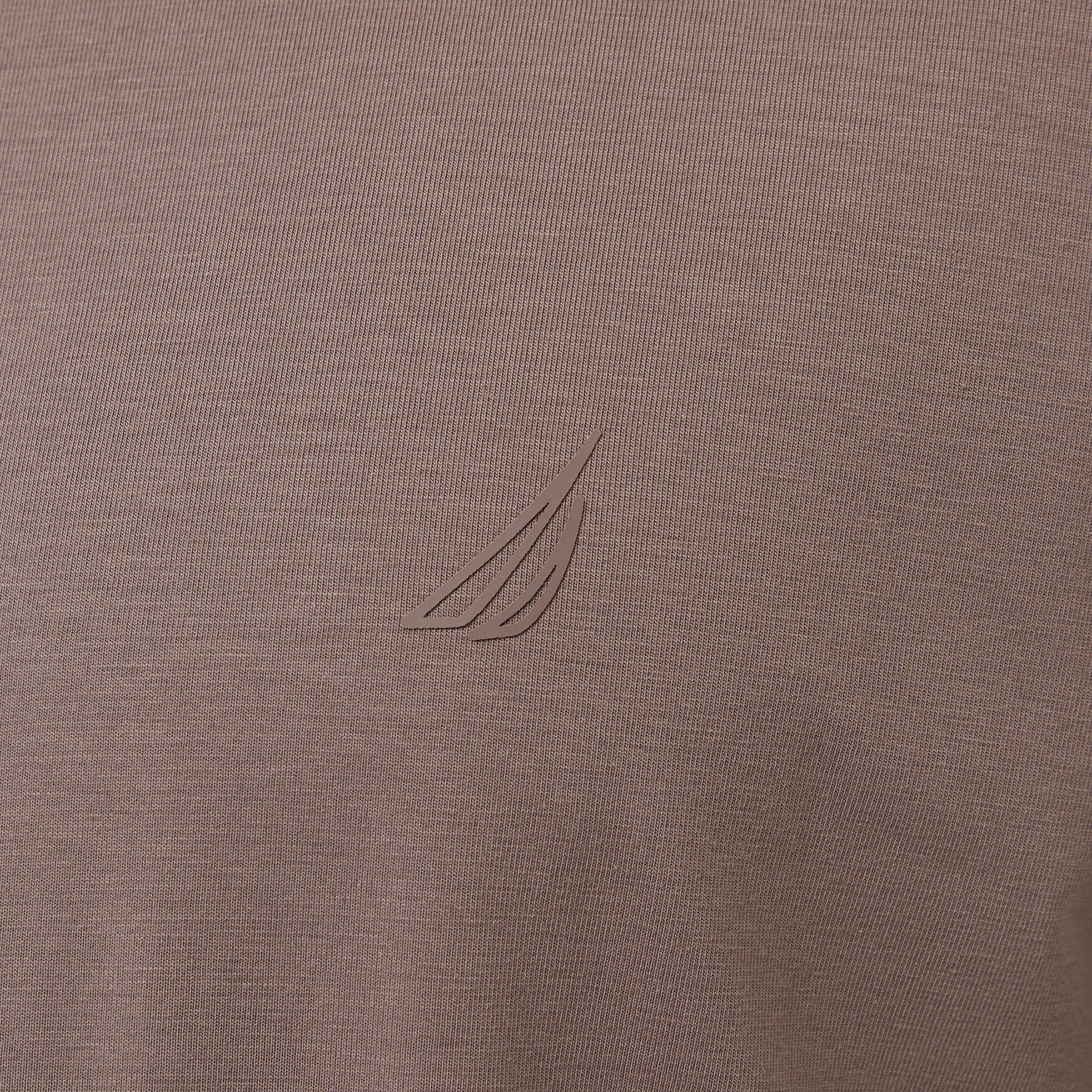 Nautica Erkek Kahverengi Regular Fit T-Shirt