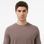 Nautica Erkek Kahverengi Regular Fit T-Shirt