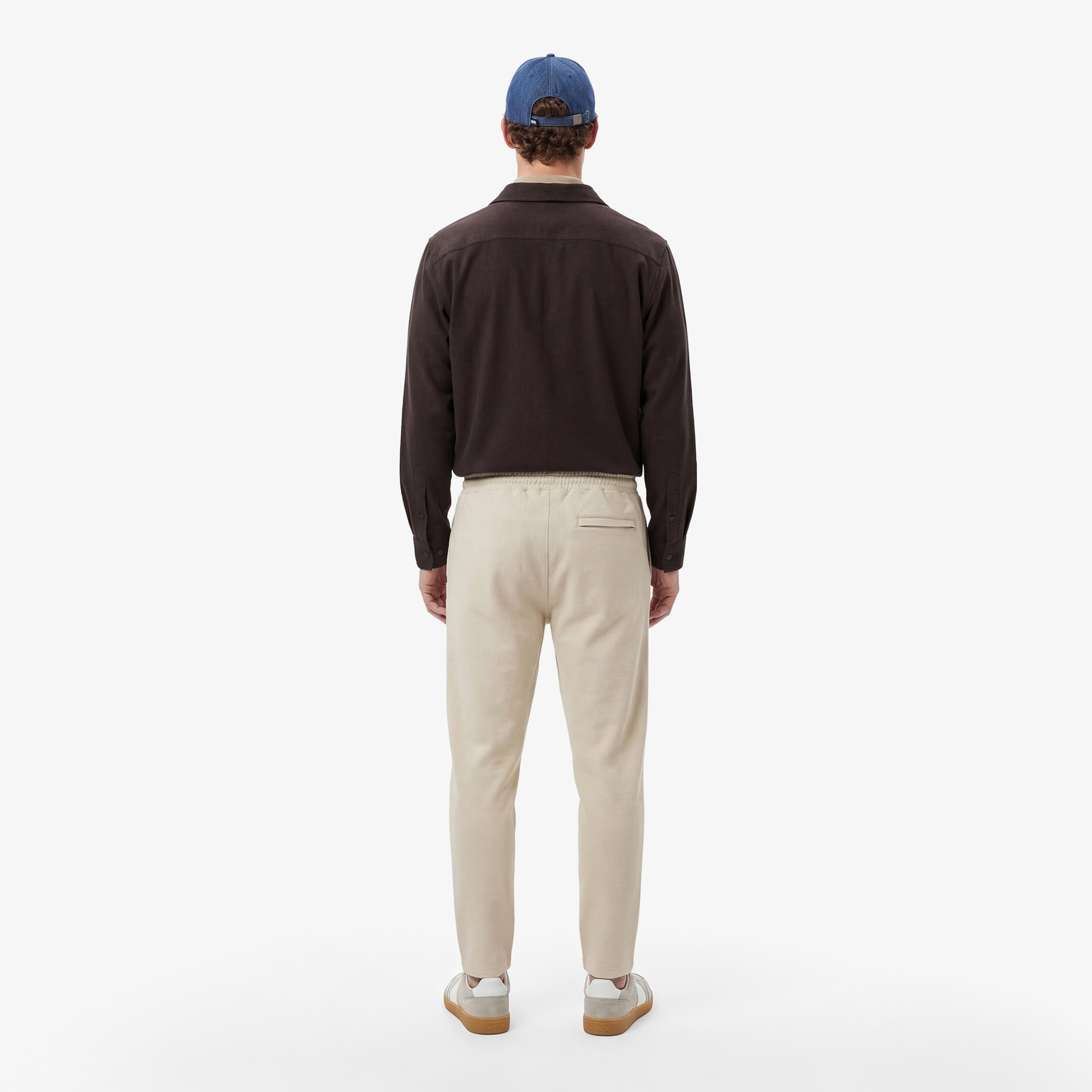 Nautica Erkek Krem Jogger Fit Eşofman Altı