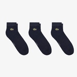 Unisex 3'lü Lacivert Çorap