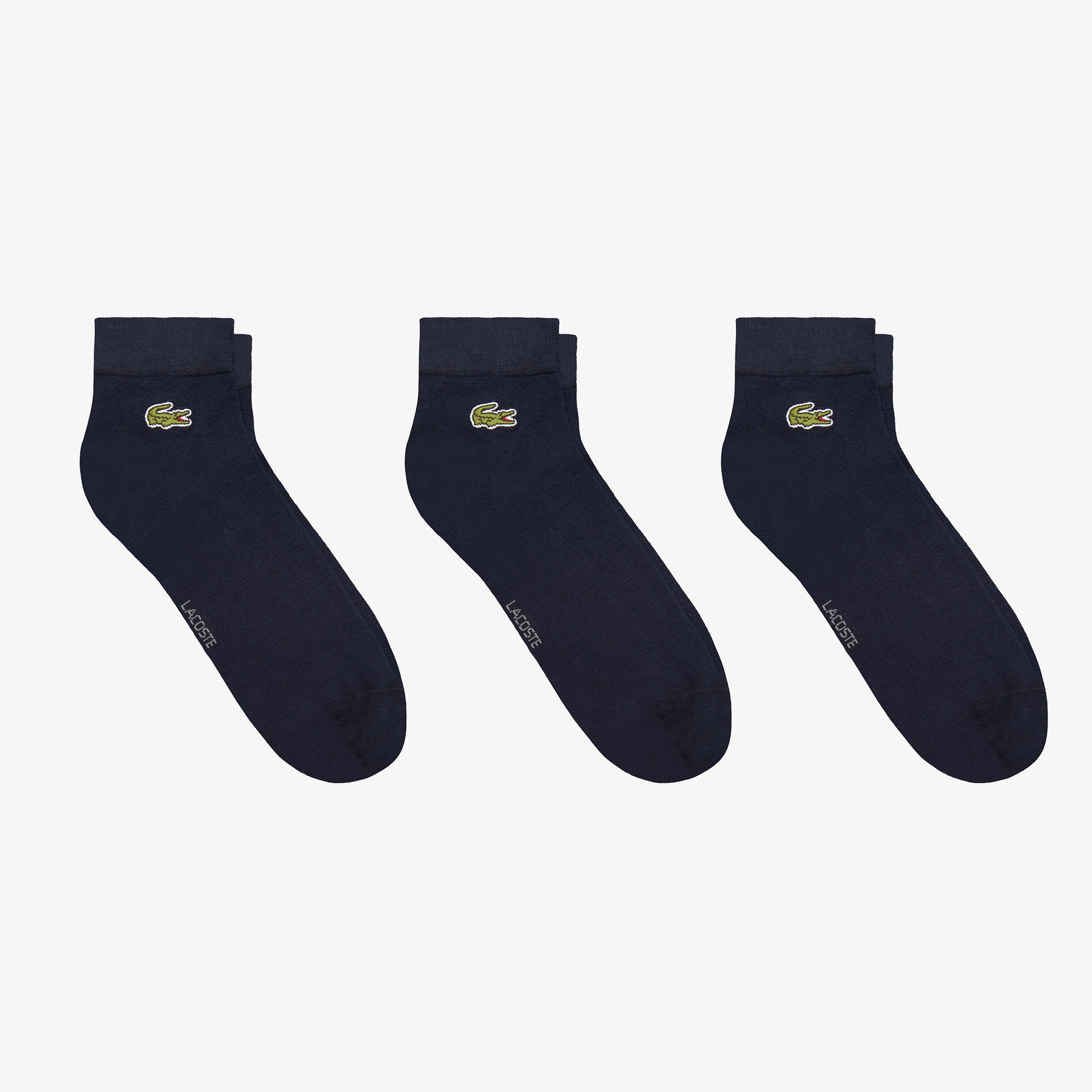 Unisex 3'lü Lacivert Çorap