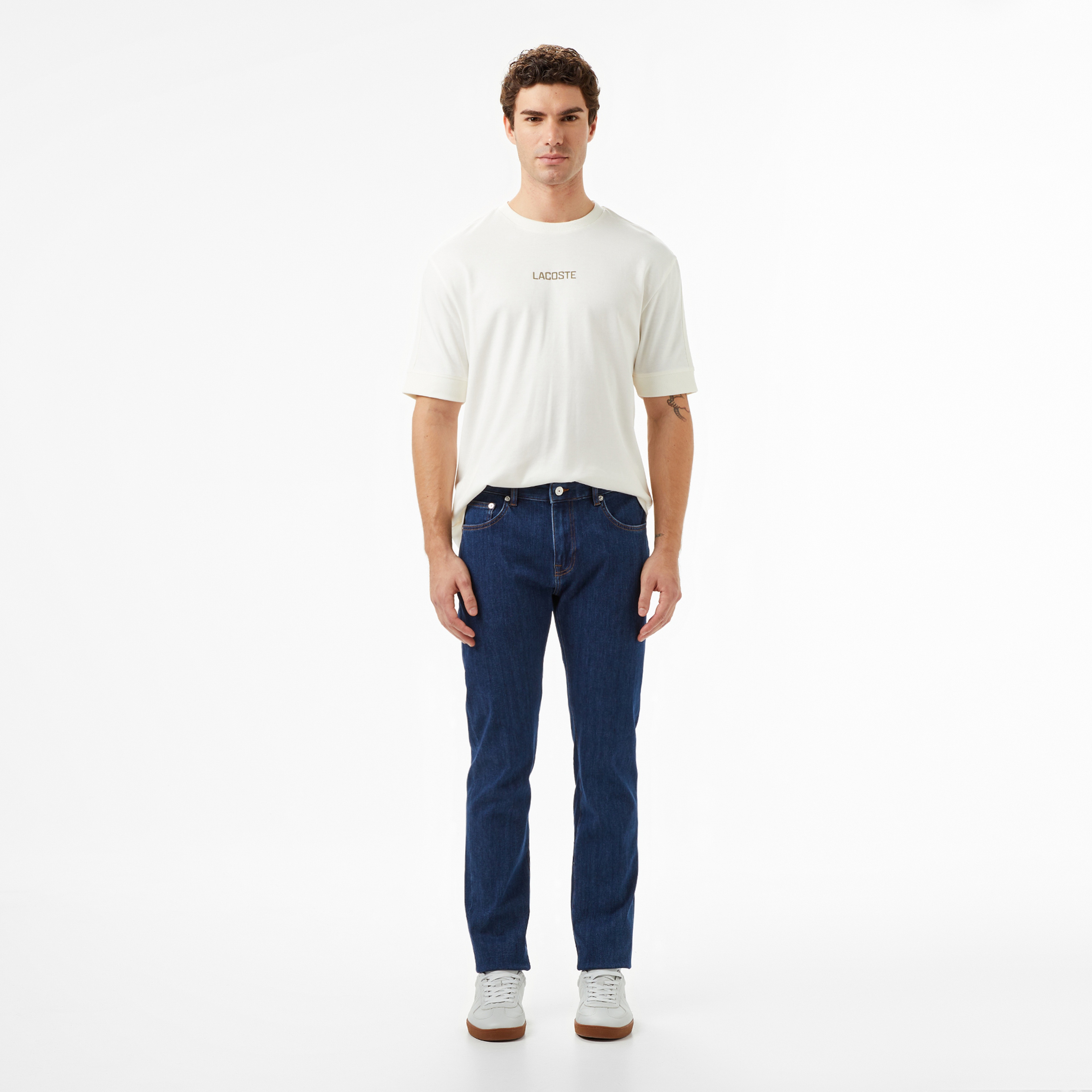 Erkek Lacivert Jean Pantolon