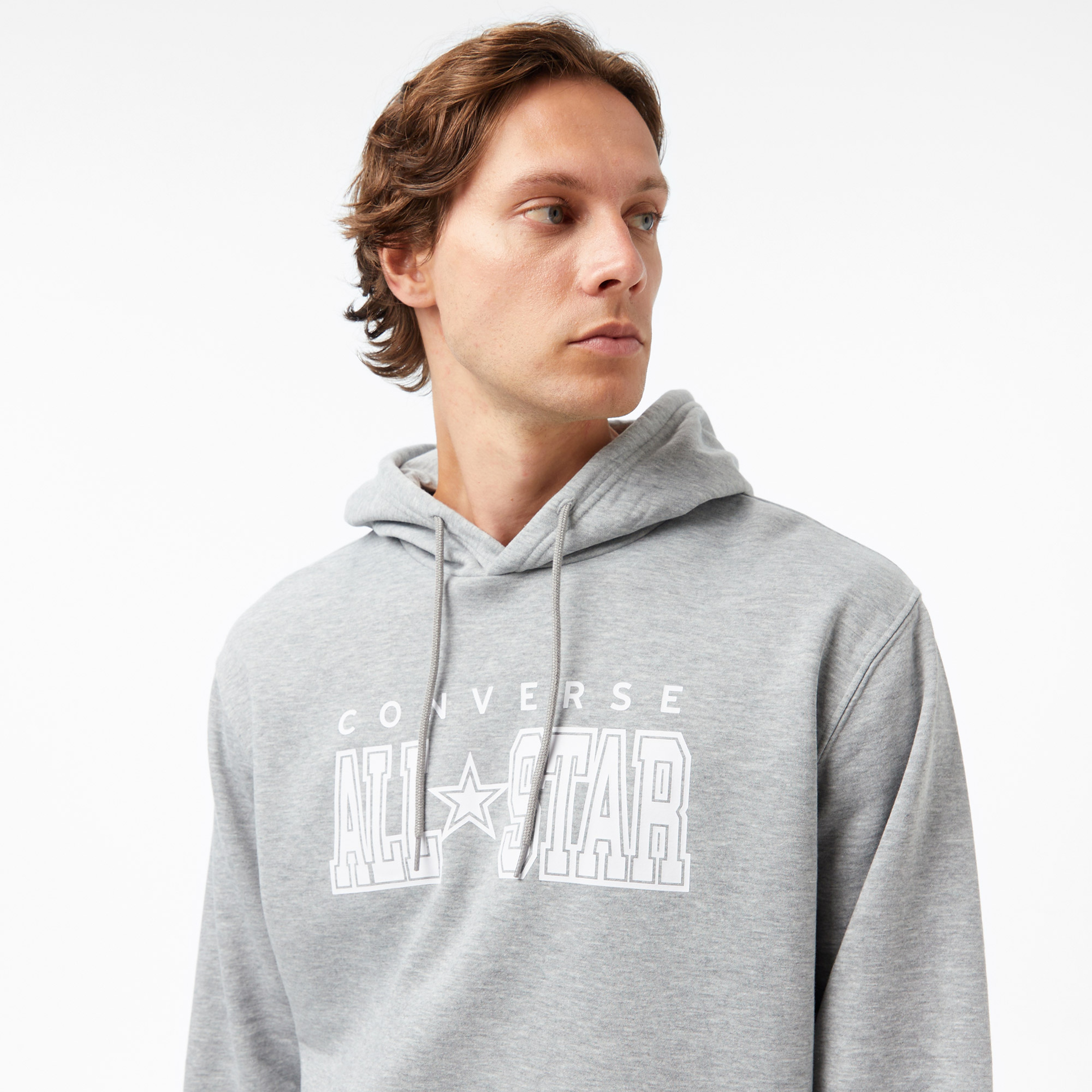 Converse Erkek Gri Sweatshirt