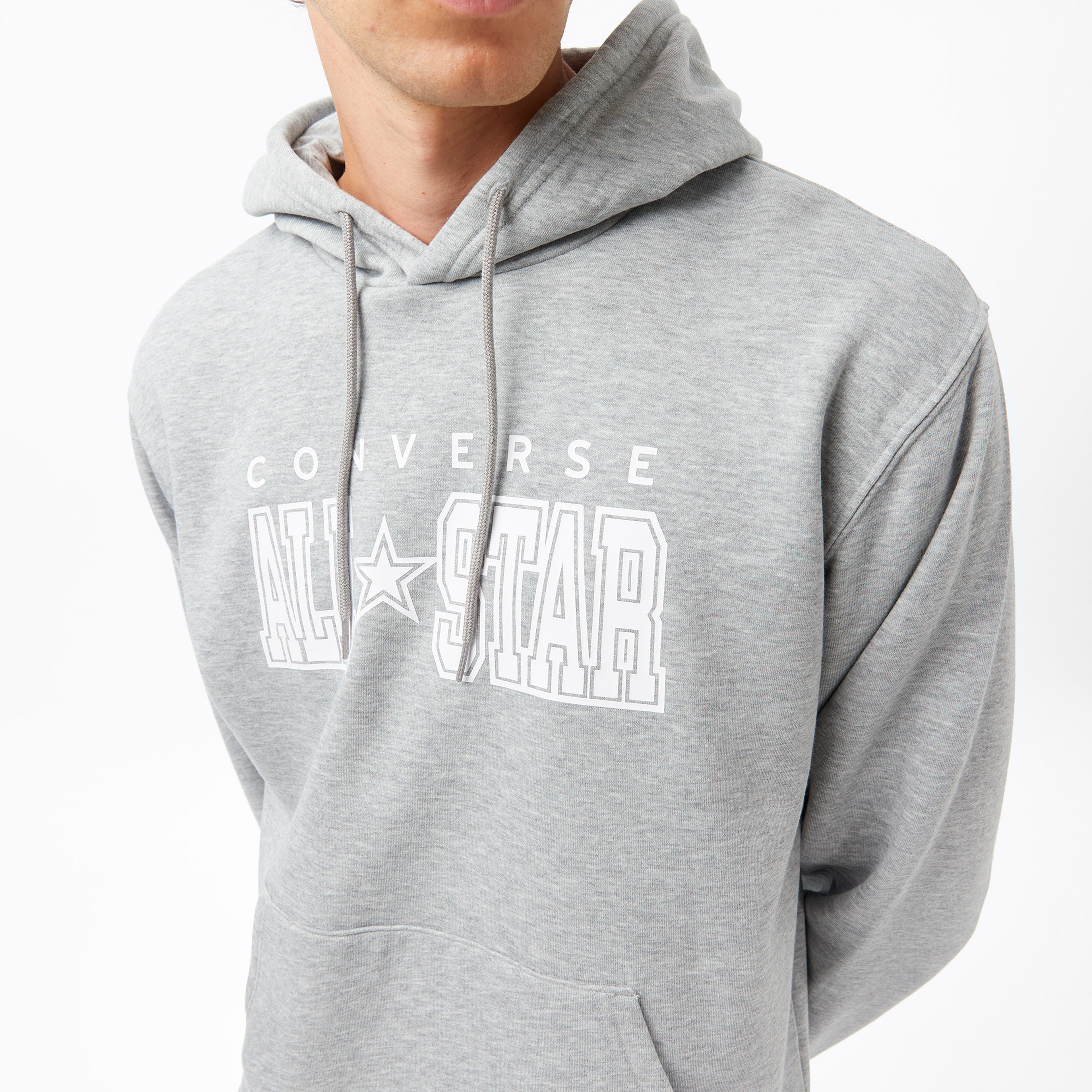 Converse Erkek Gri Sweatshirt