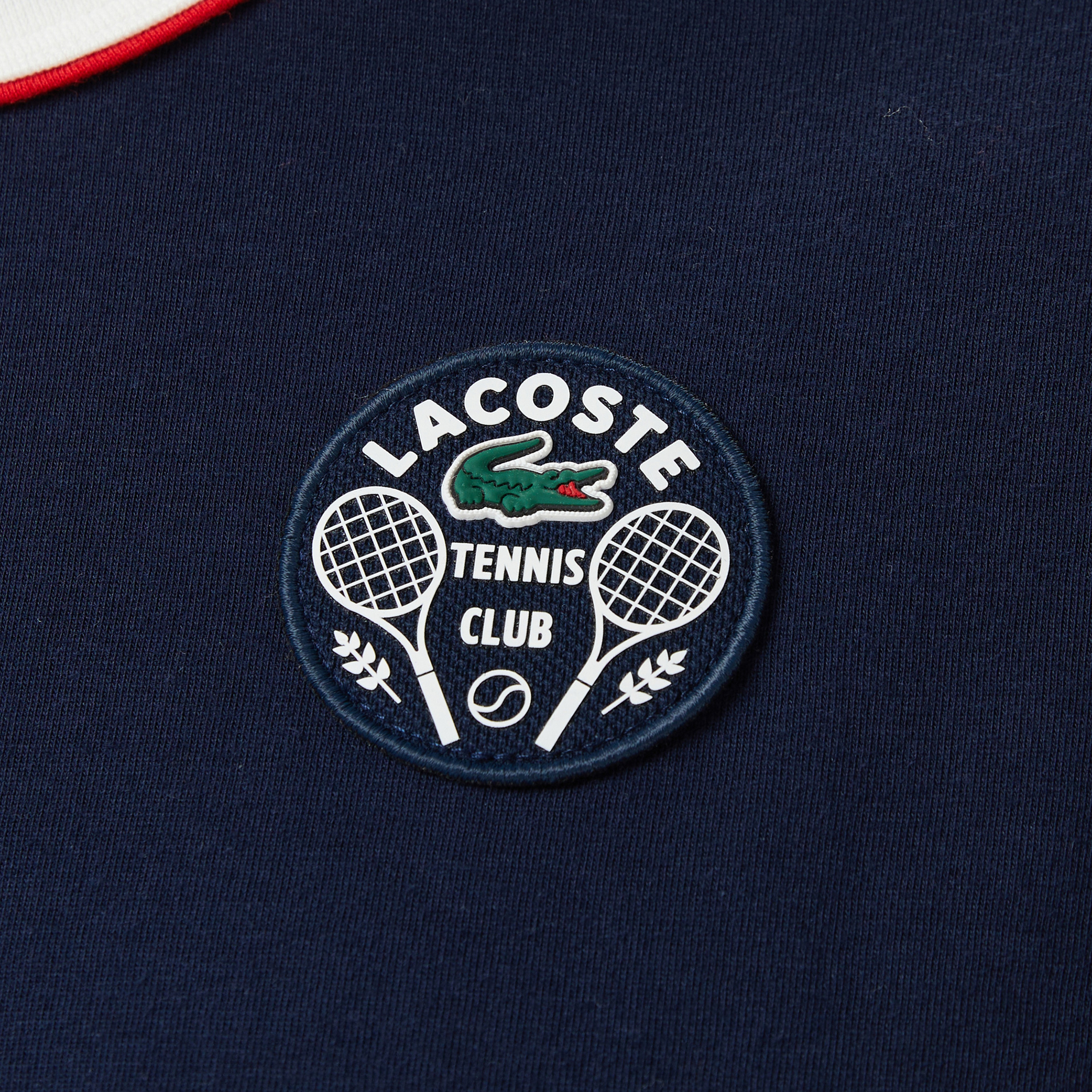 Lacoste Classic Kadın Siyah Tenis T-Shirt