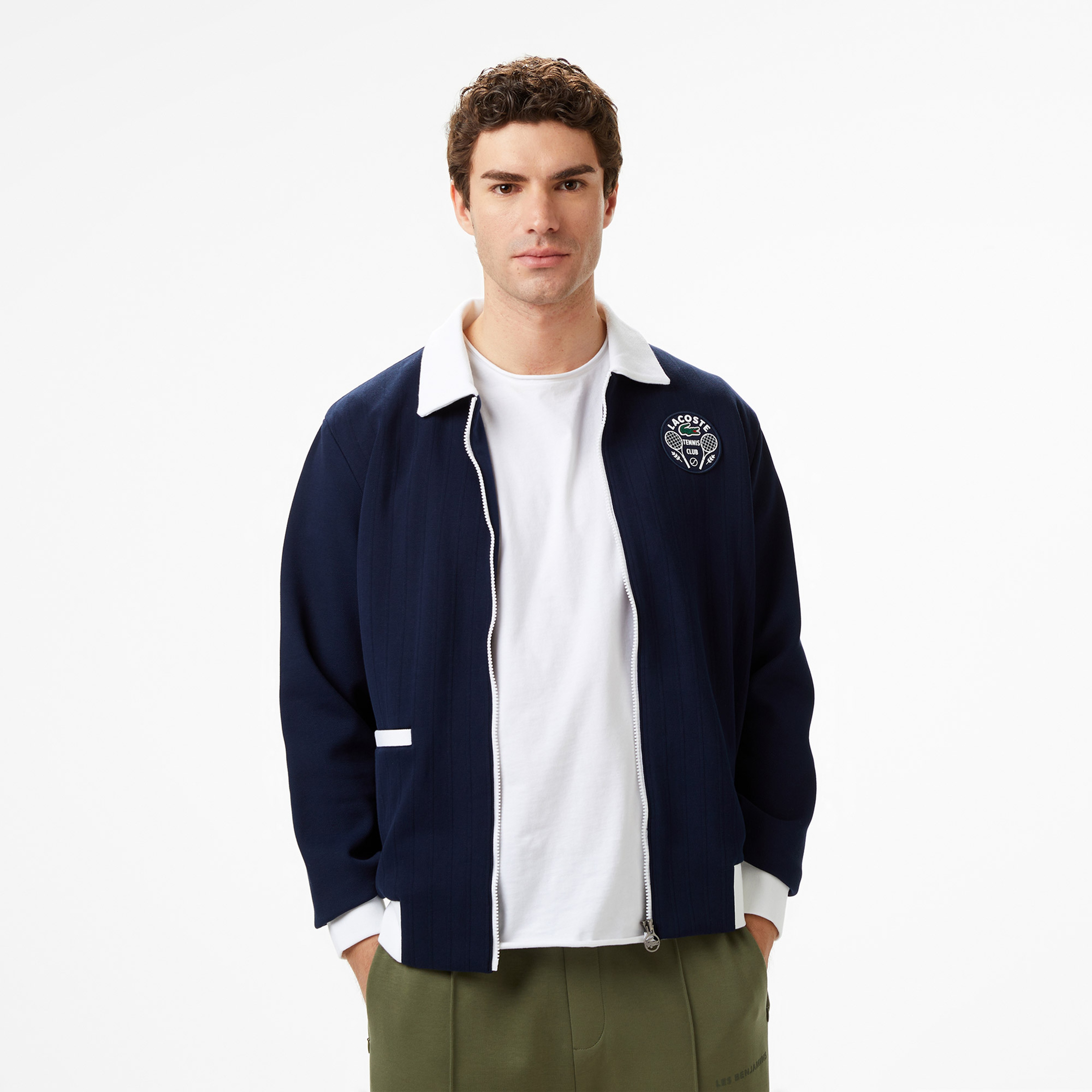 Lacoste Classic Erkek Lacivert Tenis Ceket