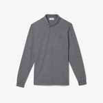 Lacoste Erkek Regular Fit Uzun Kollu Gri Paris Polo