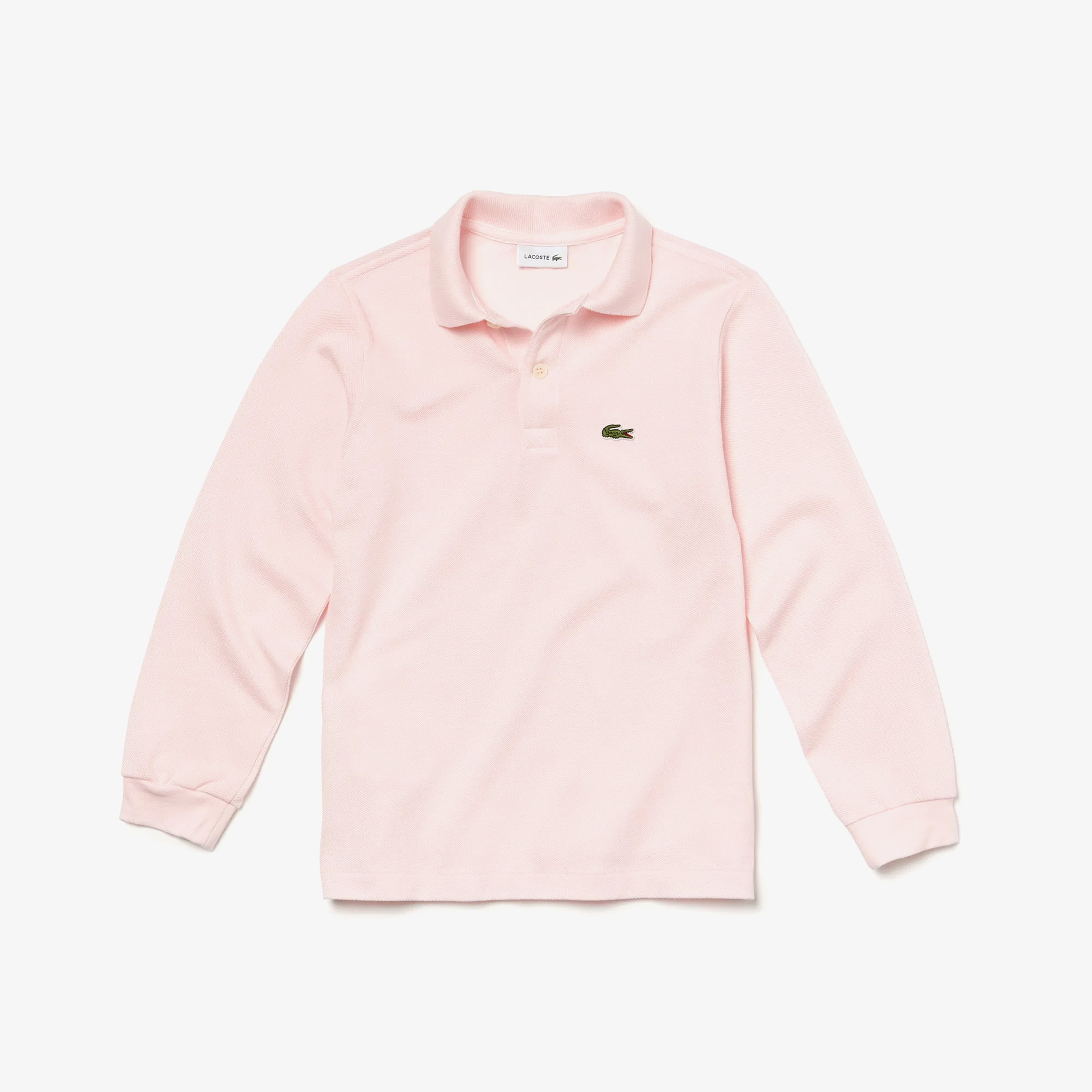 Lacoste Erkek Çocuk Uzun Kollu Pembe Polo