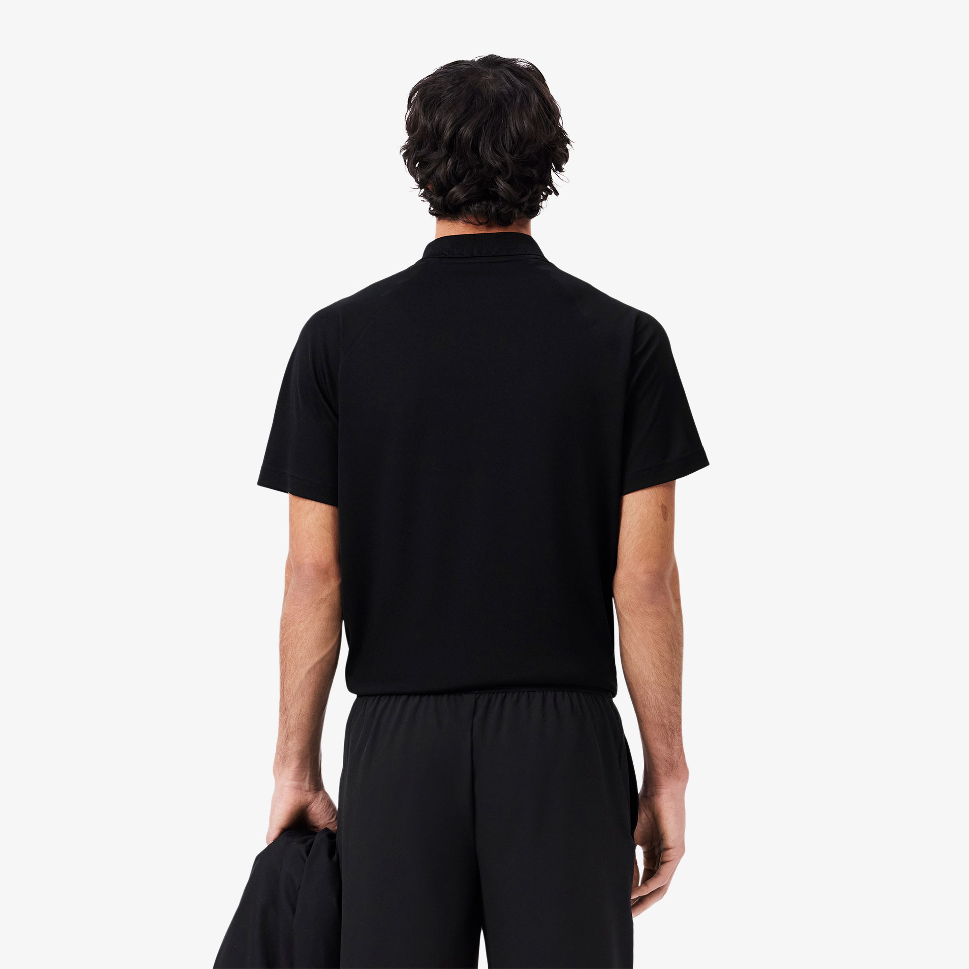 SPORT Erkek Regular Fit Siyah Polo