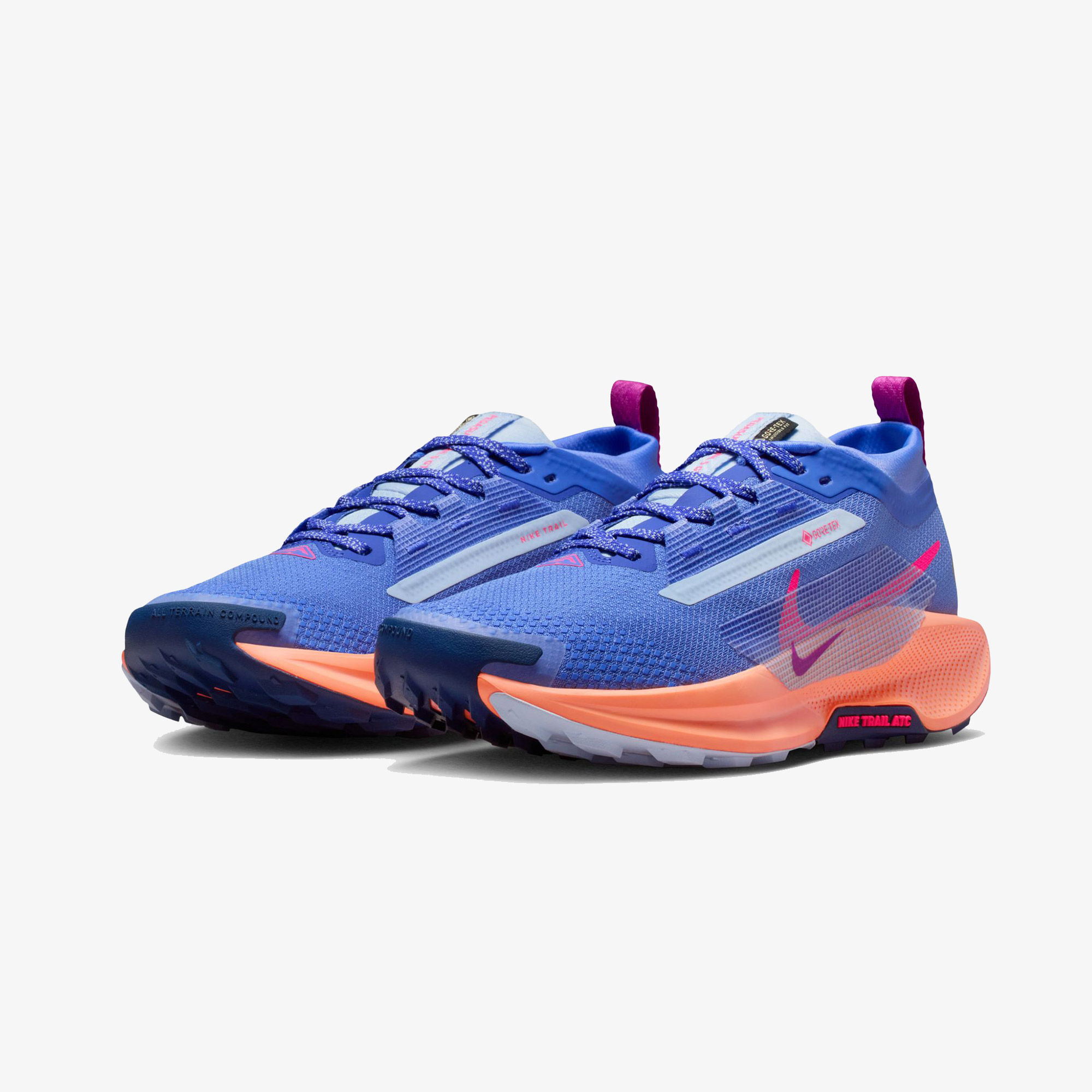 Nike Pegasus Trail 5 GORE-TEX Kadın Mor Koşu Ayakkabısı
