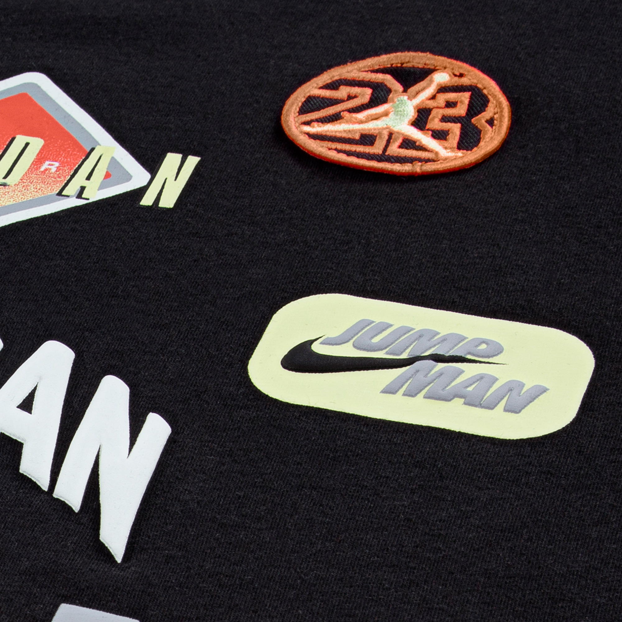 Jordan Dynasty Patch Çocuk Siyah T-Shirt