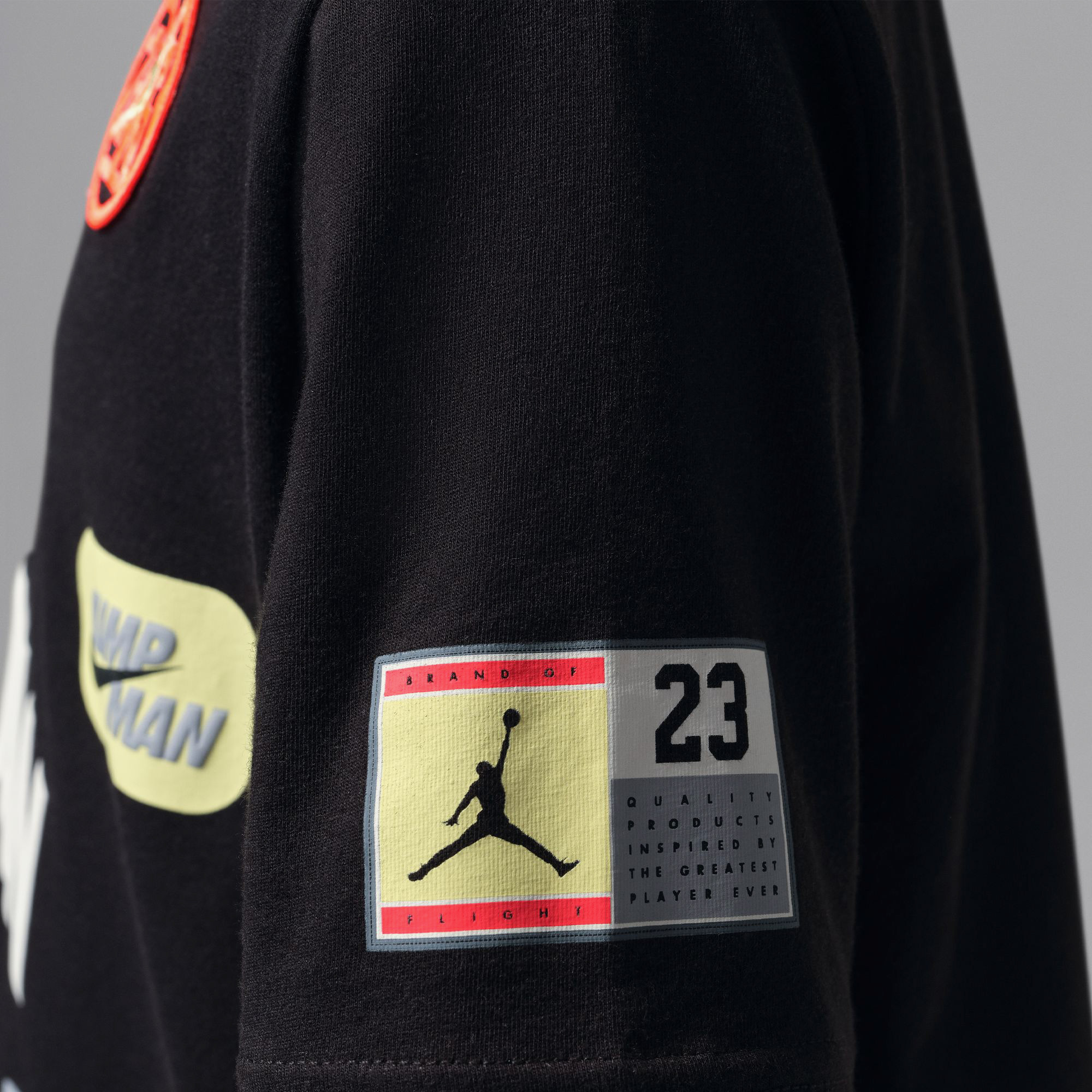 Jordan Dynasty Patch Çocuk Siyah T-Shirt