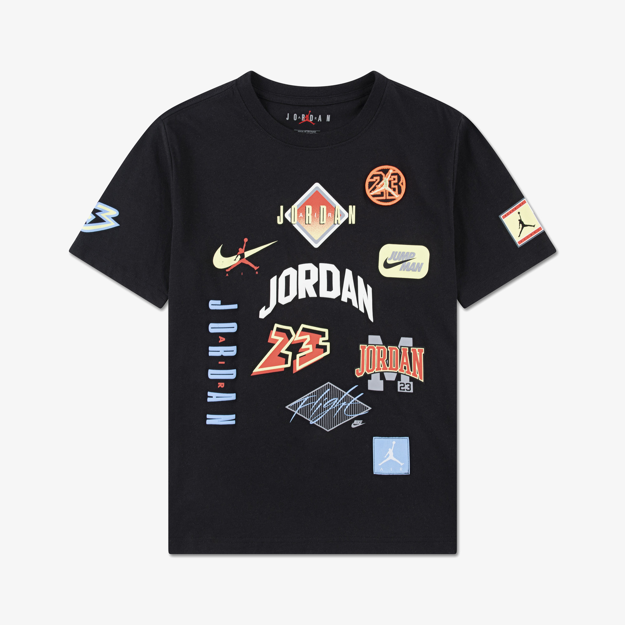Jordan Dynasty Patch Çocuk Siyah T-Shirt