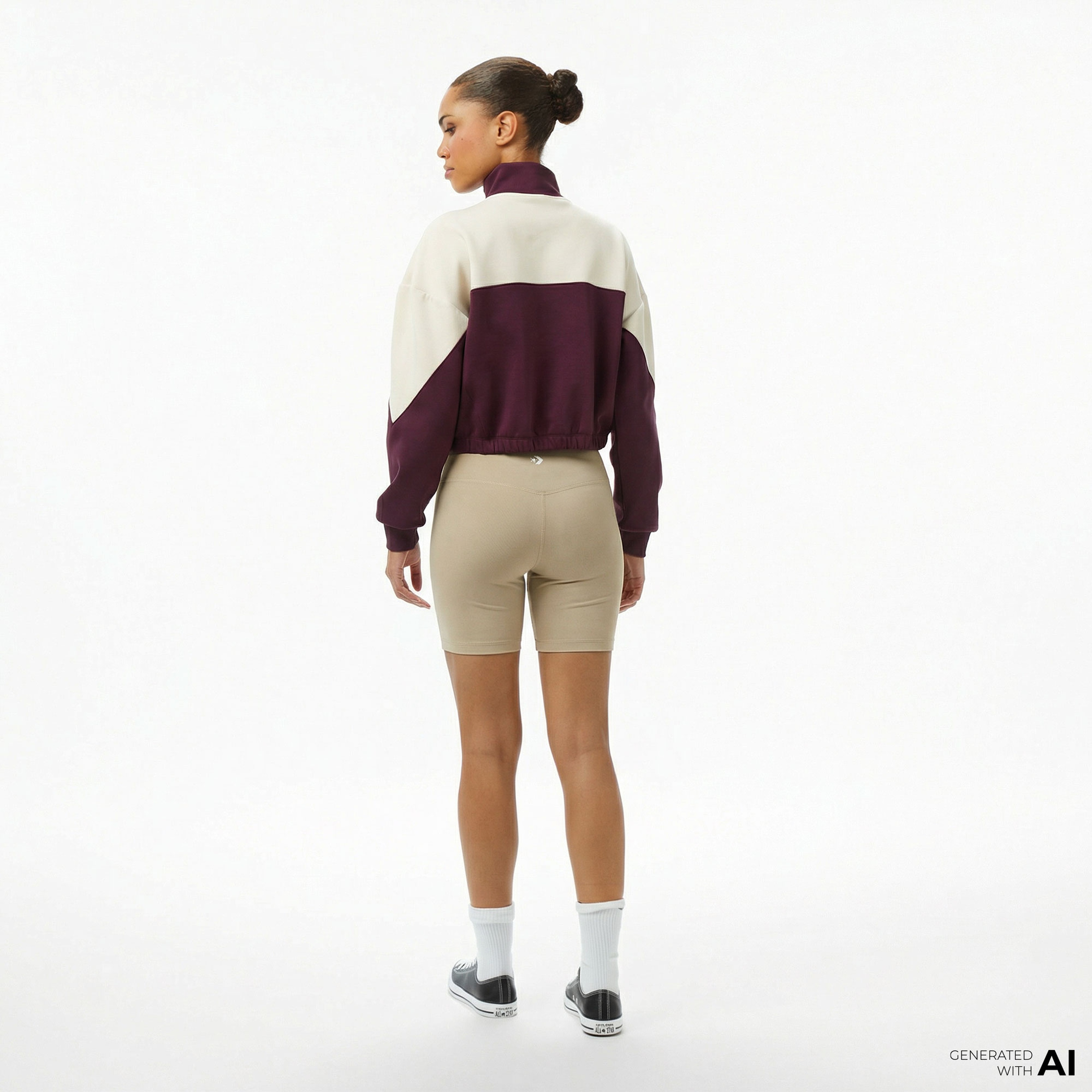 Converse Star Chevron Kadın Bej Tayt