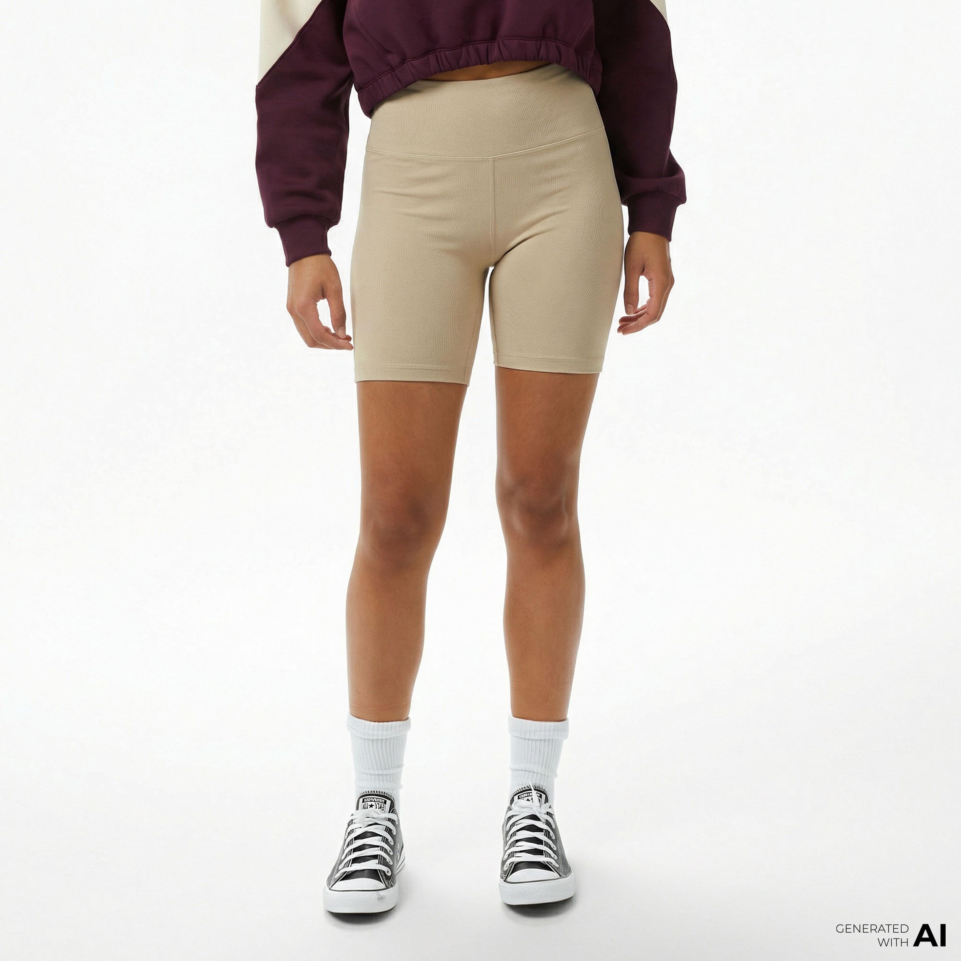 Converse Star Chevron Kadın Bej Tayt