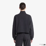 adidas Essentials Fleece 1/2 Zip Kadın Siyah Sweatshirt