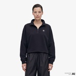 adidas Essentials Fleece 1/2 Zip Kadın Siyah Sweatshirt