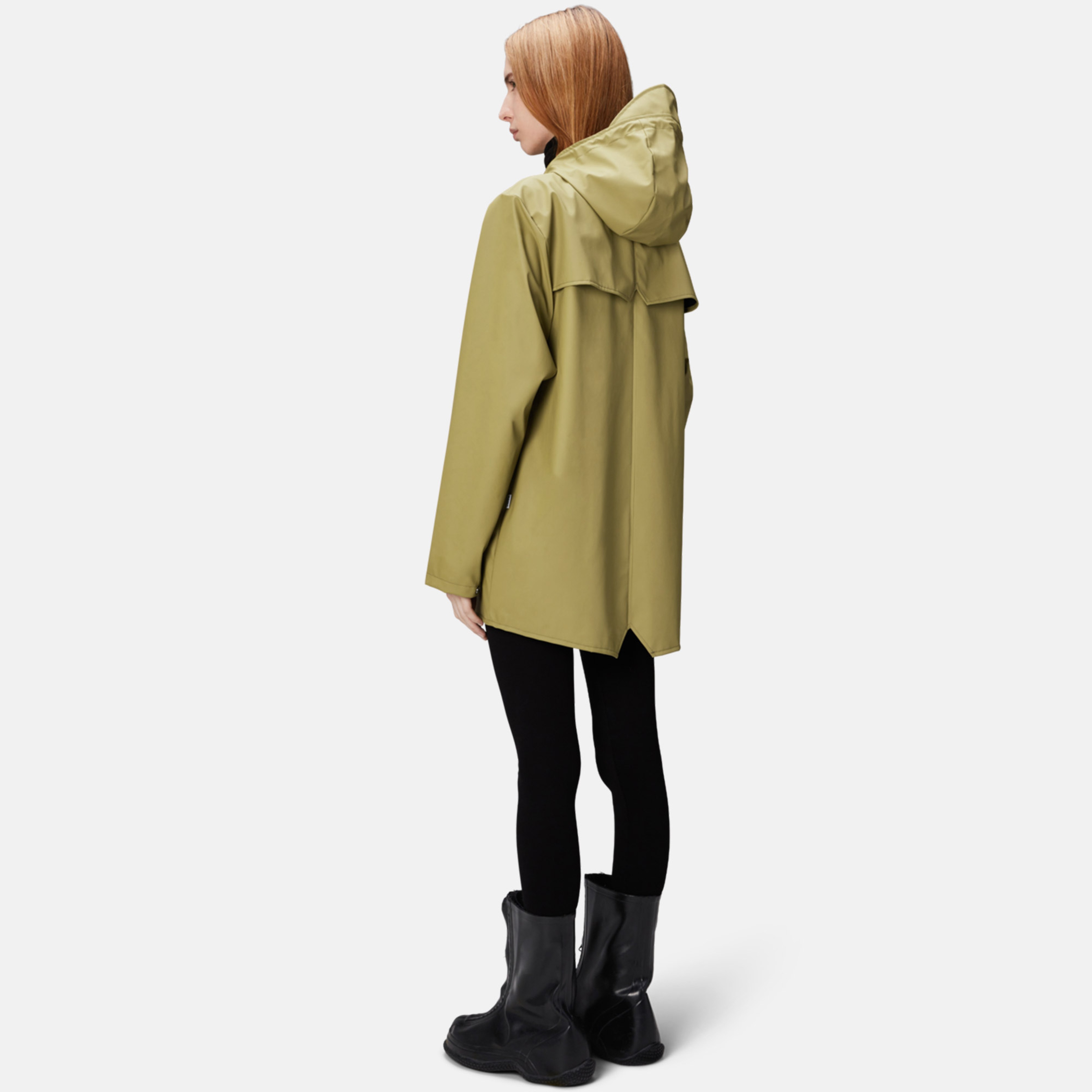 Rains Jacket W3 Unisex Haki Yağmurluk