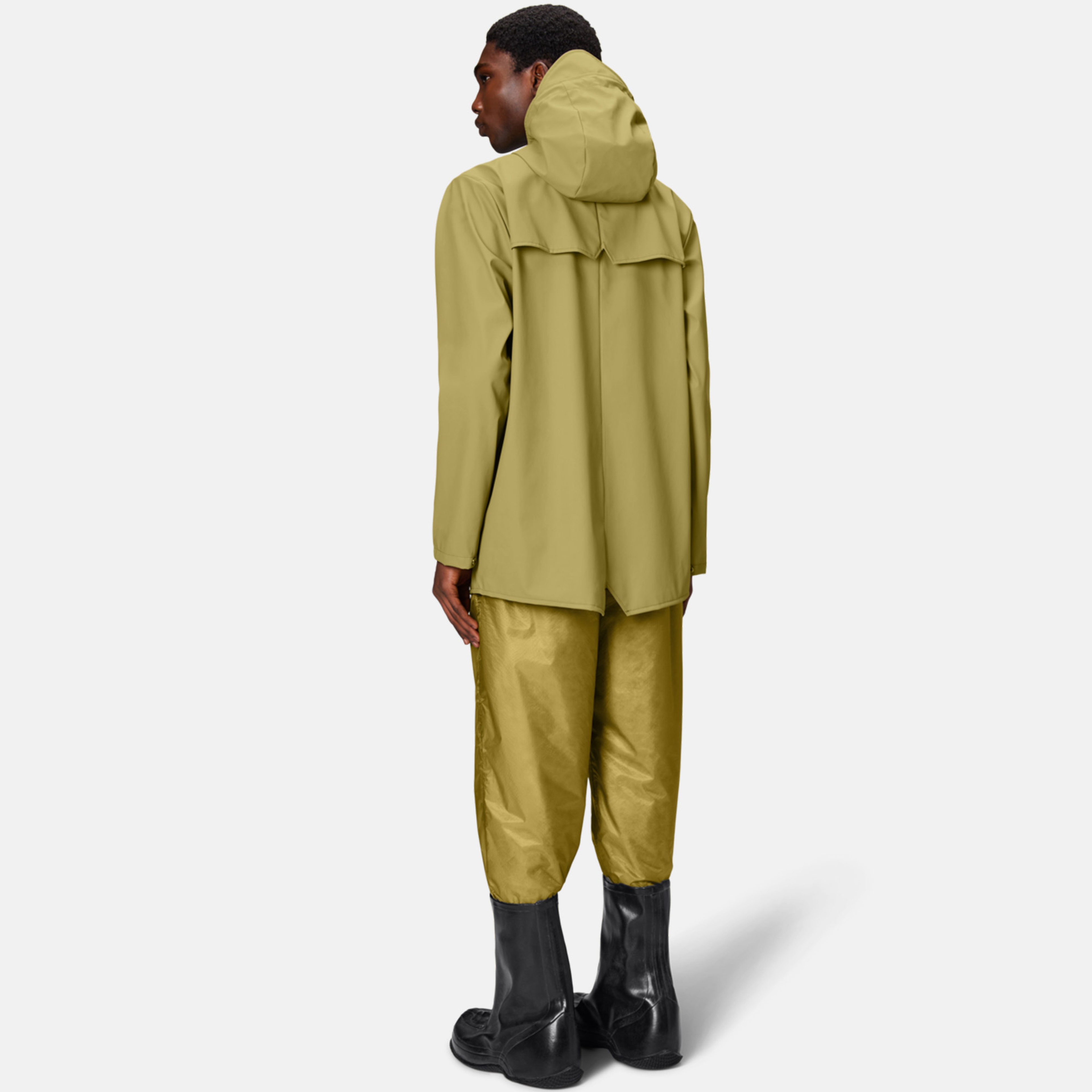 Rains Jacket W3 Unisex Haki Yağmurluk