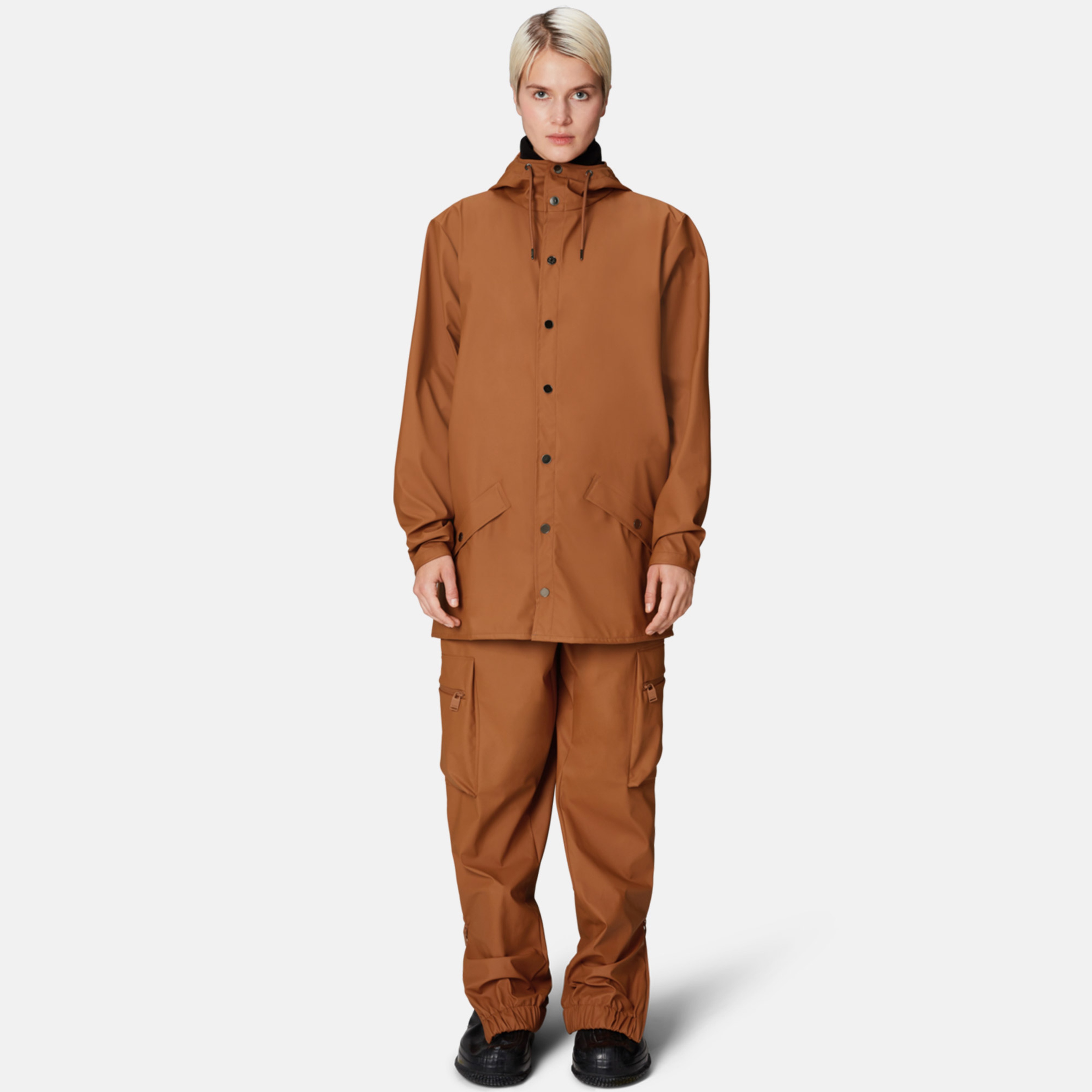 Rains Jacket W3 Unisex Turuncu Yağmurluk