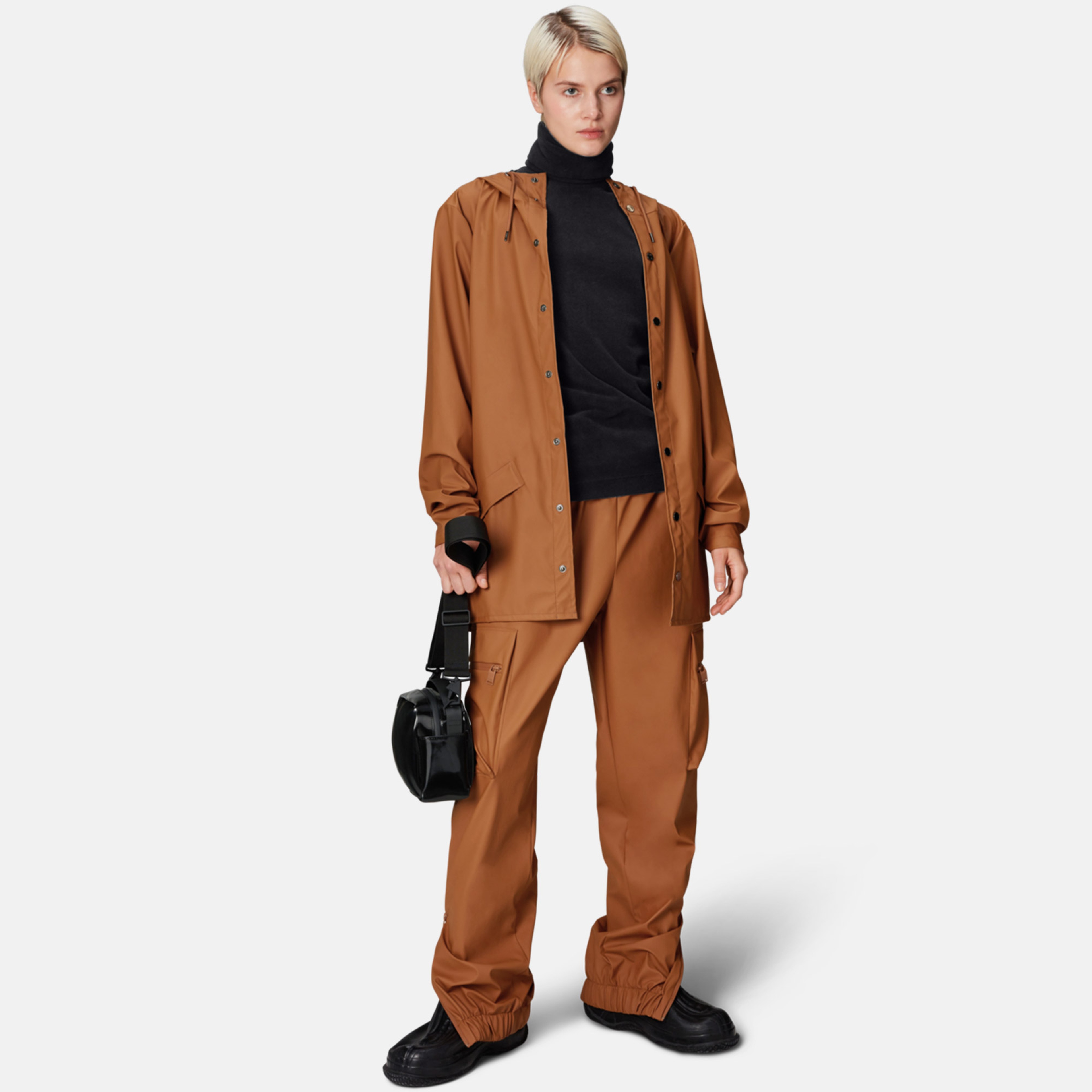 Rains Jacket W3 Unisex Turuncu Yağmurluk