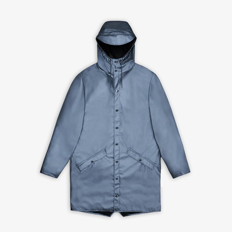 Rains Long Jacket W3 Unisex Kahverengi Yağmurluk