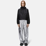 Rains Lohja Short Insulated Jacket W3T1 Unisex Siyah Yağmurluk