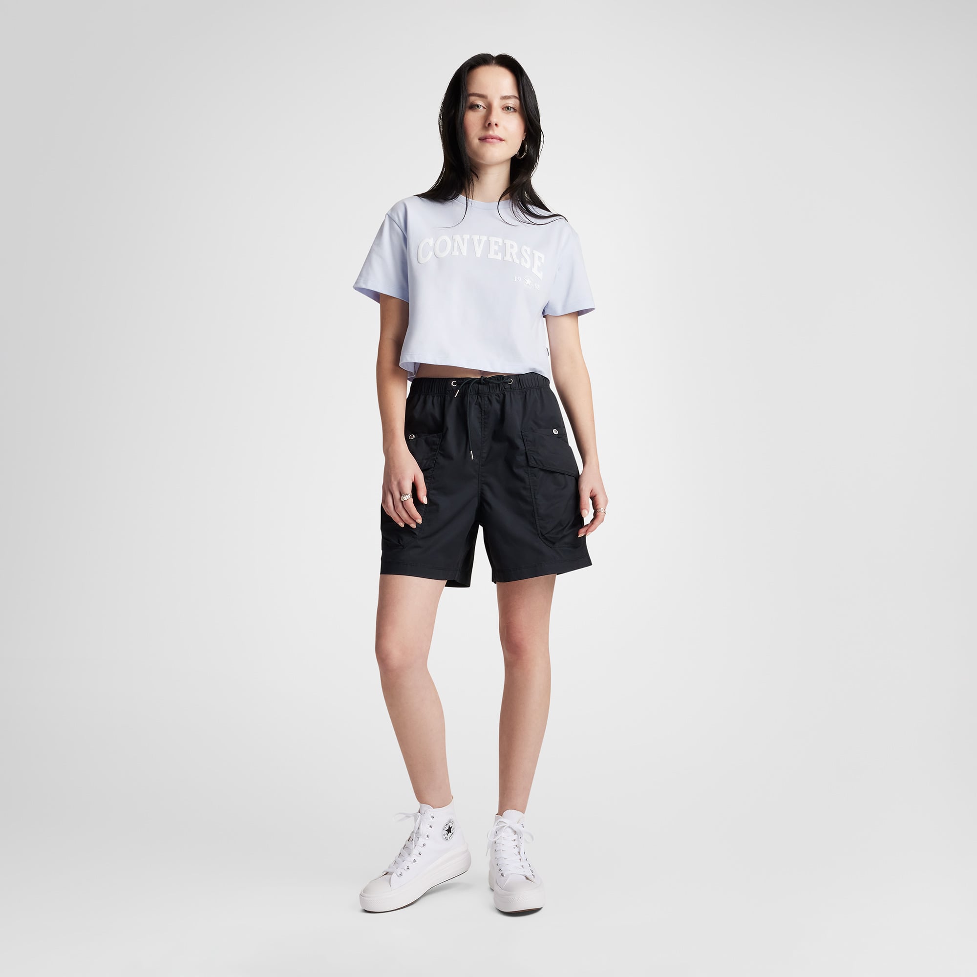 Converse Kadın Lila T-Shirt