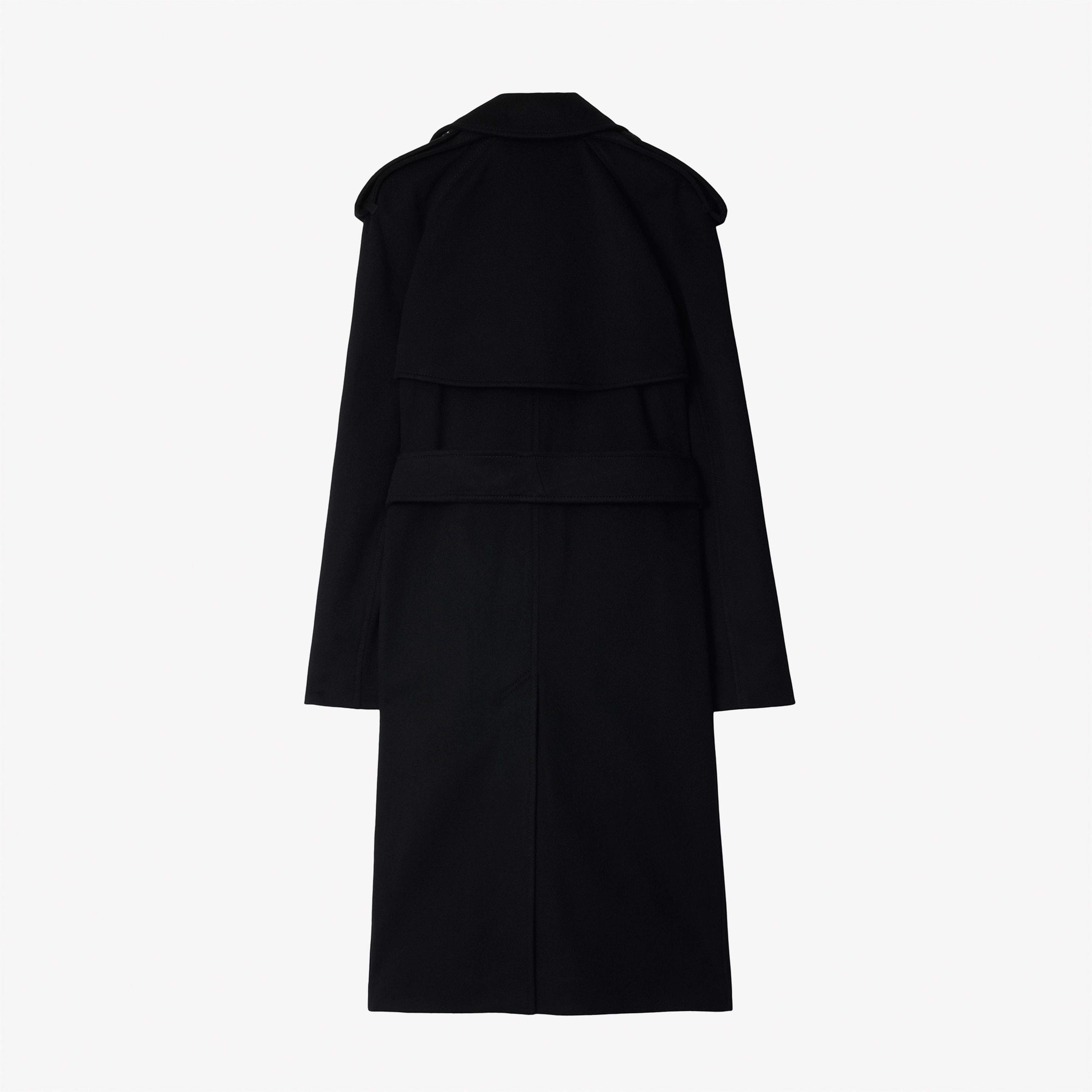 Burberry Kaşmir Wrap Kadın Siyah Mont