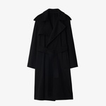 Burberry Kaşmir Wrap Kadın Siyah Mont