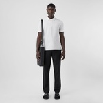 Burberry Eddie Monogram Motif Cotton Piqu