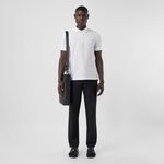 Burberry Eddie Monogram Motif Cotton Piqu